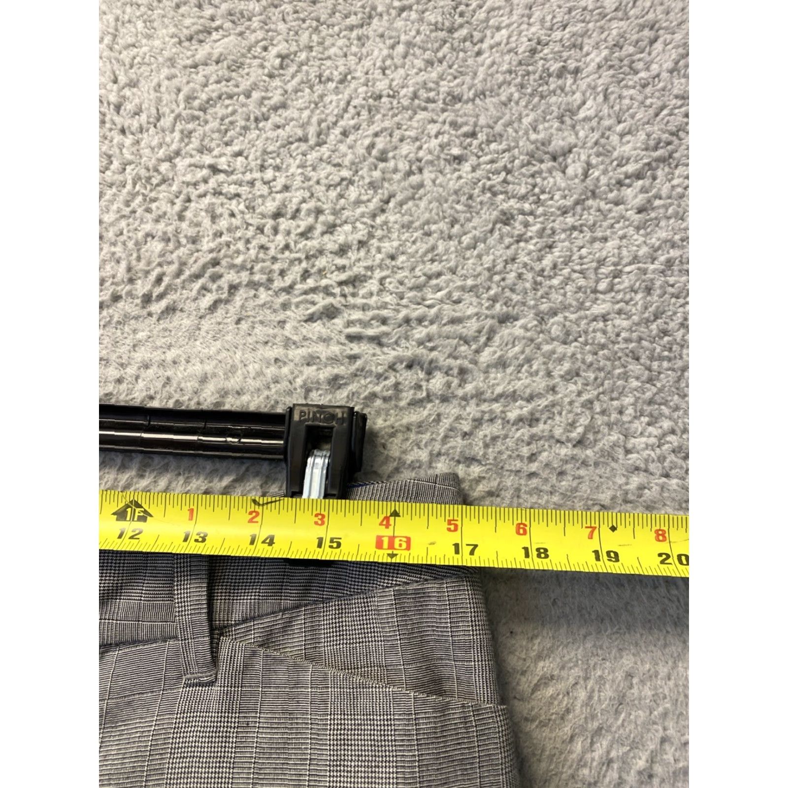 Gap Gap gray Capri pants size 8 pockets Cotton Glenn Plaid /160-20 Size 30" / US 8 / IT 44 - 3 Thumbnail