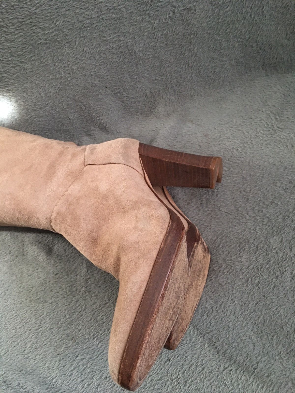 Loro Piana Loro Piana Sharmaine Suede High Knee Boots EU 38 Size US 8 / IT 38 - 13 Thumbnail