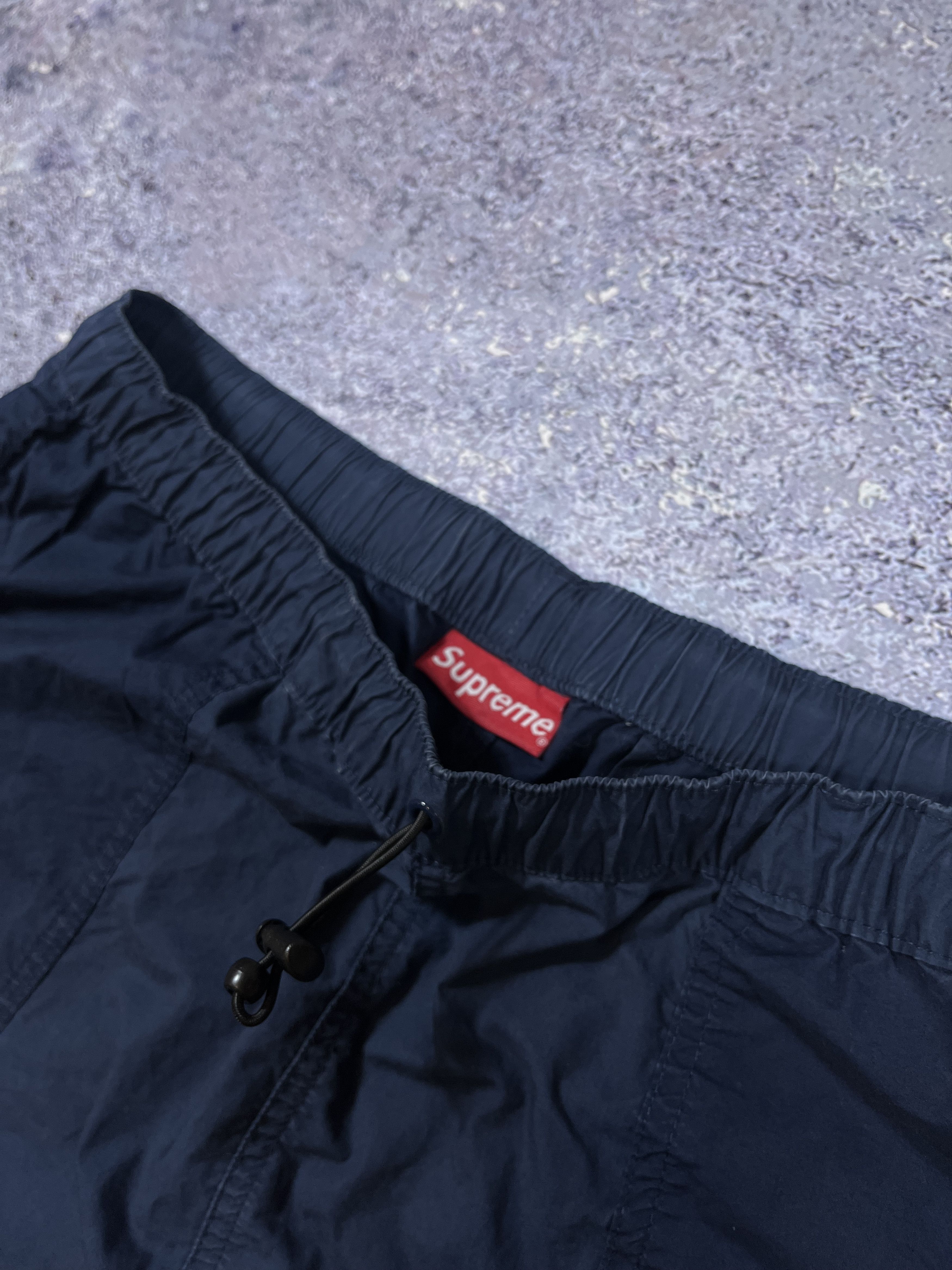 Supreme Supreme Cargo Pants Dark Blue Big Logo Multipocket Size US 32 / EU 48 - 10 Thumbnail