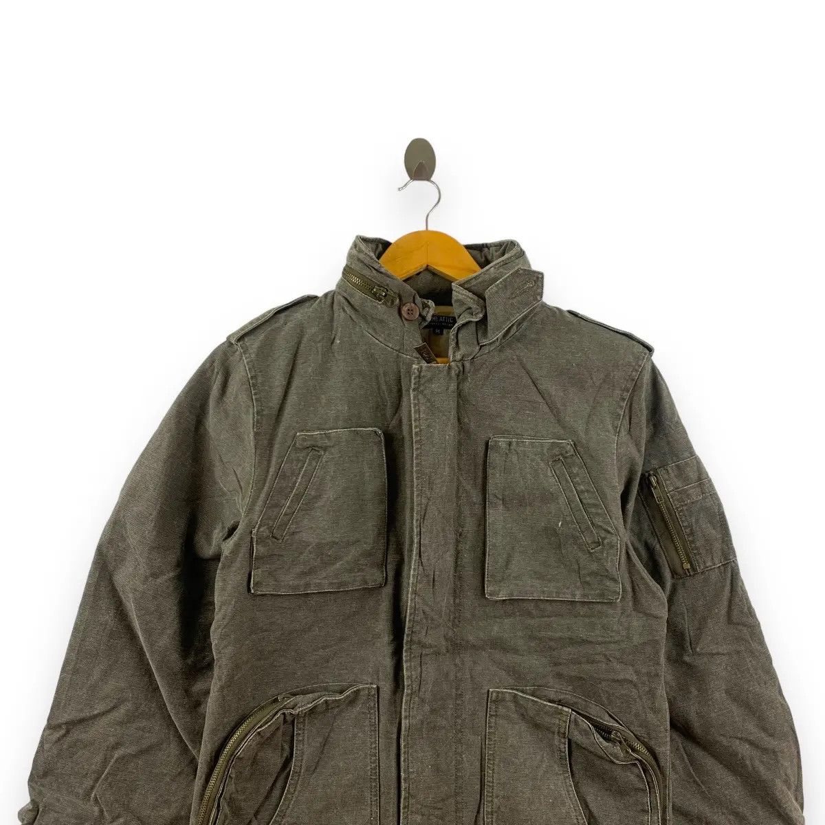 In The Attic Vintage IN THE ATTIC ATC Collection M65 Denim Jacket Size US M / EU 48-50 / 2 - 2 Thumbnail