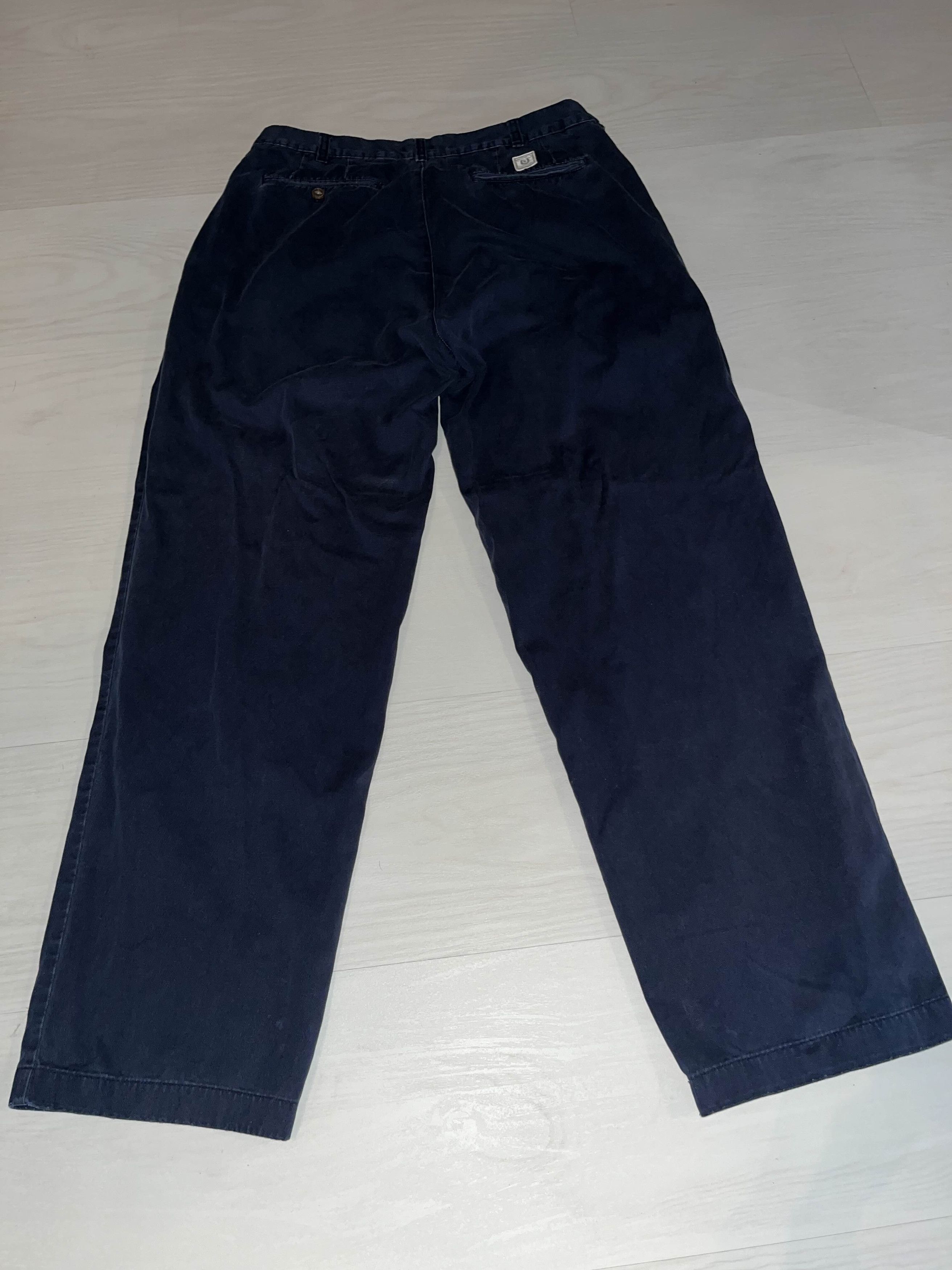 Chaps × Chaps Ralph Lauren Baggy Chaps Ralph Lauren Navy Slacks Size US 34 / EU 50 - 2 Thumbnail