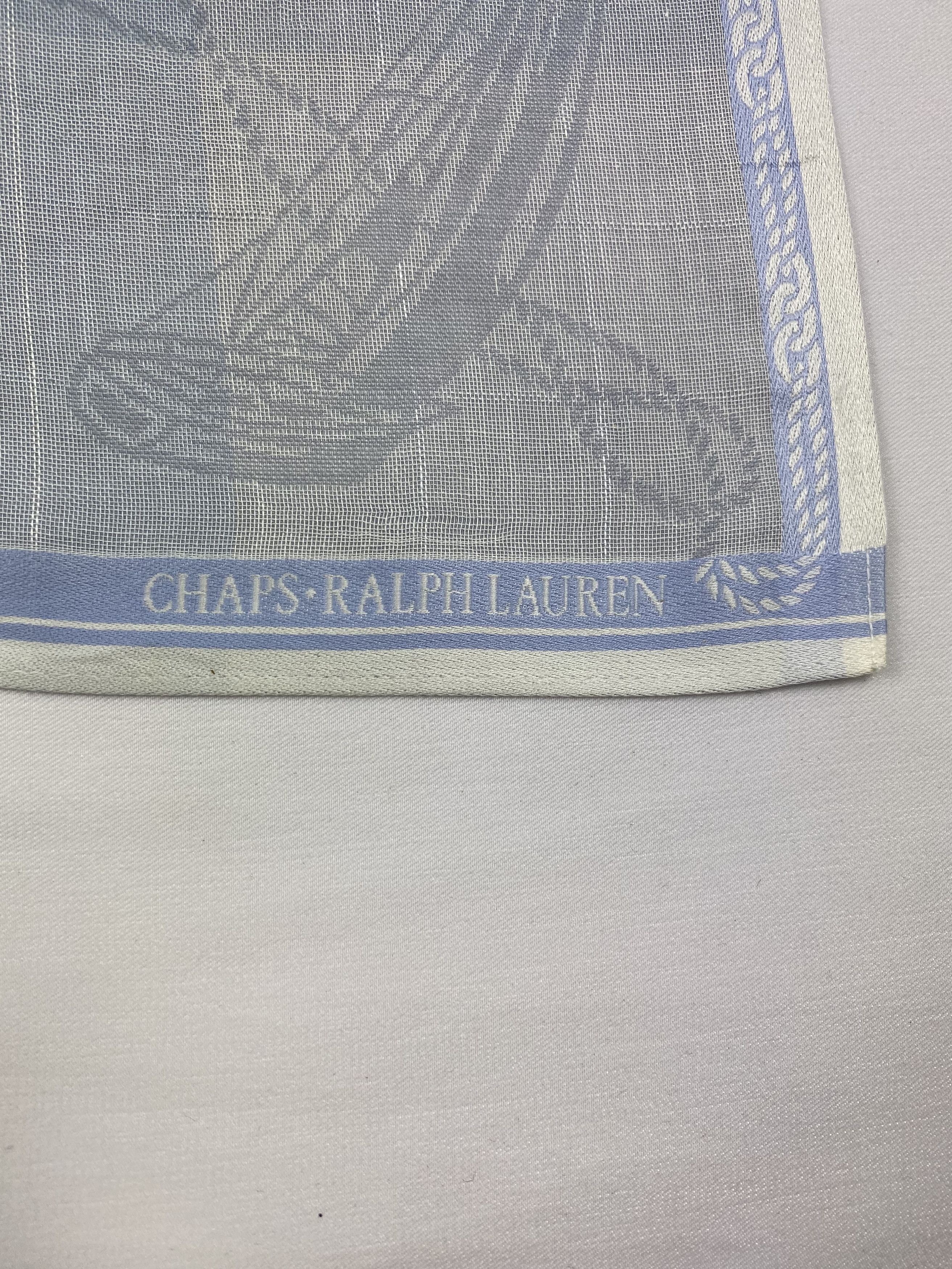 Chaps Ralph Lauren × Ralph Lauren × Vintage Chaps Ralph Lauren Handkerchief / Bandana / Neckerchief Size ONE SIZE - 5 Thumbnail