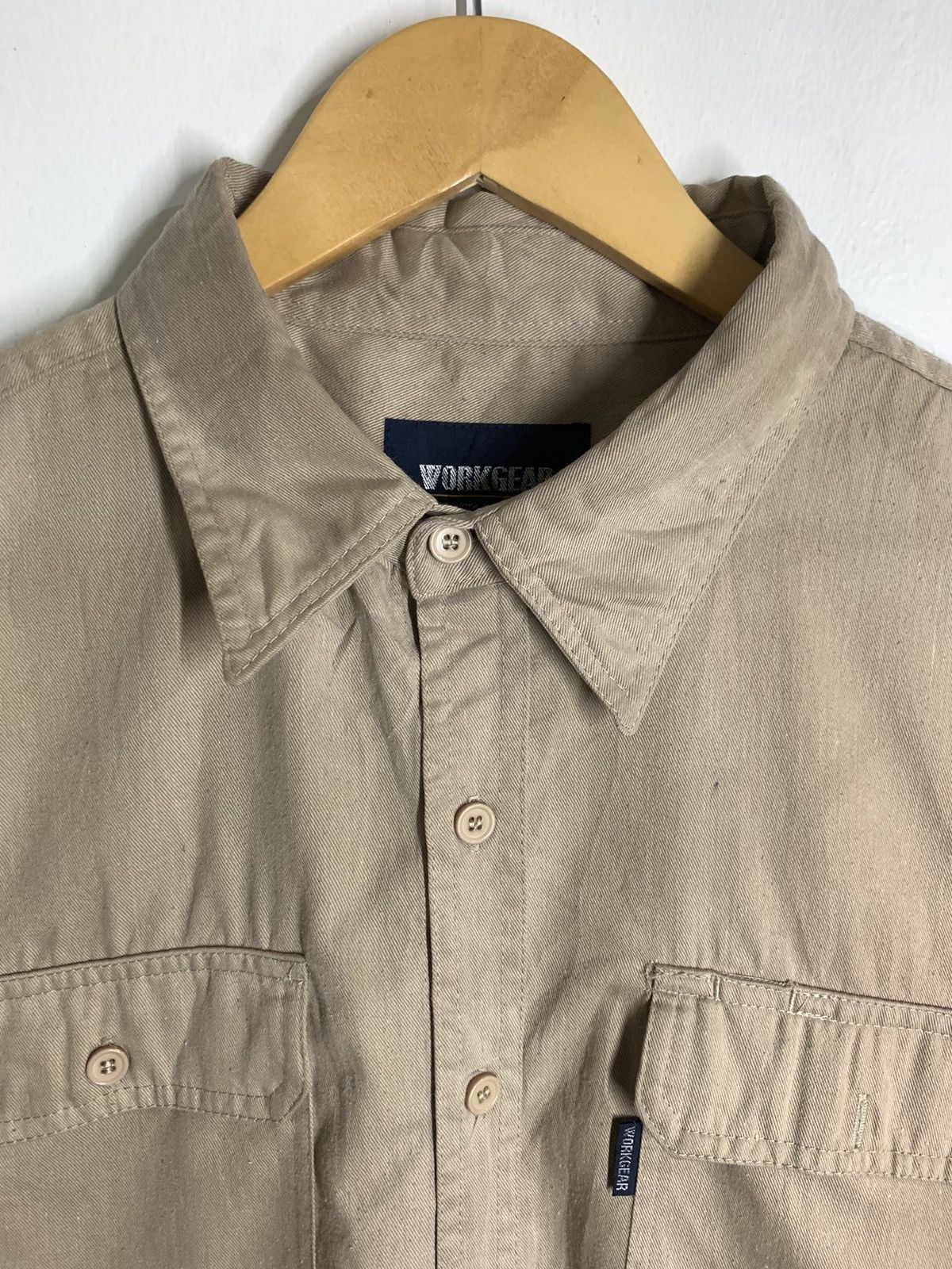 Japanese Brand × Vintage Vintage Workgear Button Down Jacket Size US L / EU 52-54 / 3 - 2 Thumbnail