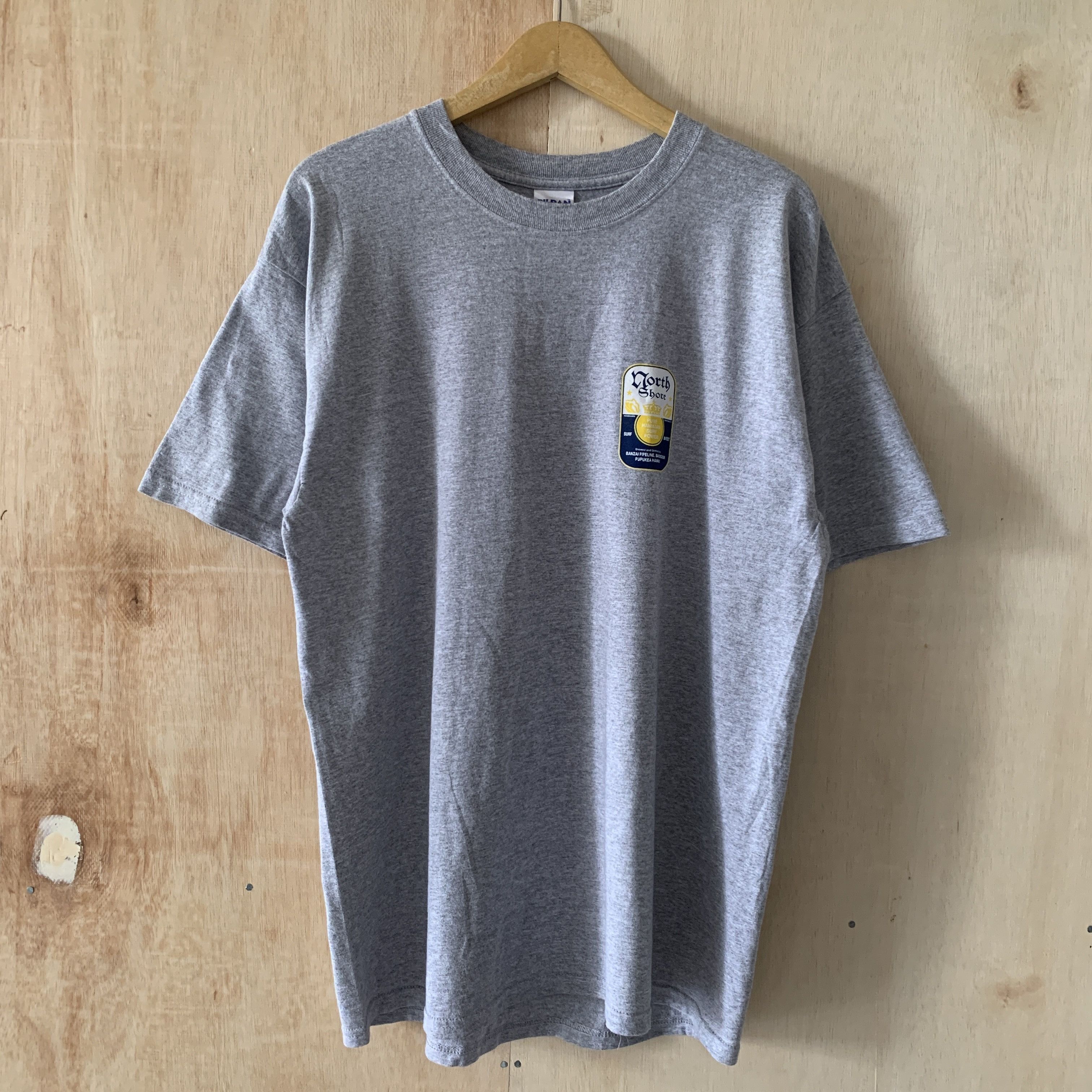 Gildan North Shore Surf Tee Corona Beer Parody Tee Size US XL / EU 56 / 4 - 1 Thumbnail