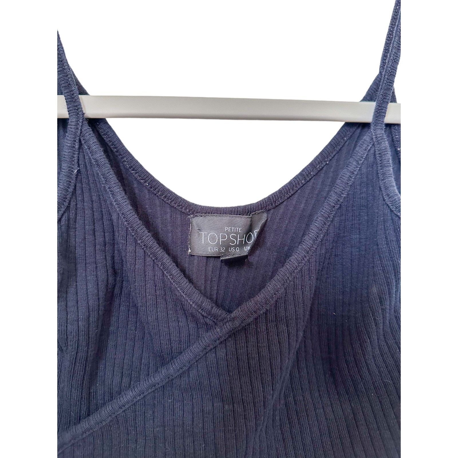 Topshop Topshop Simple Black Tank , Size 0 Size XS / US 0-2 / IT 36-38 - 3 Thumbnail