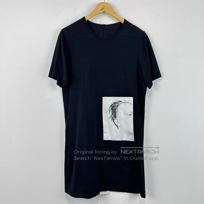 Rick Owens Rick Owens Patch Portrait Dark Black Short Sleeve Size US M / EU 48-50 / 2 - 1 Thumbnail