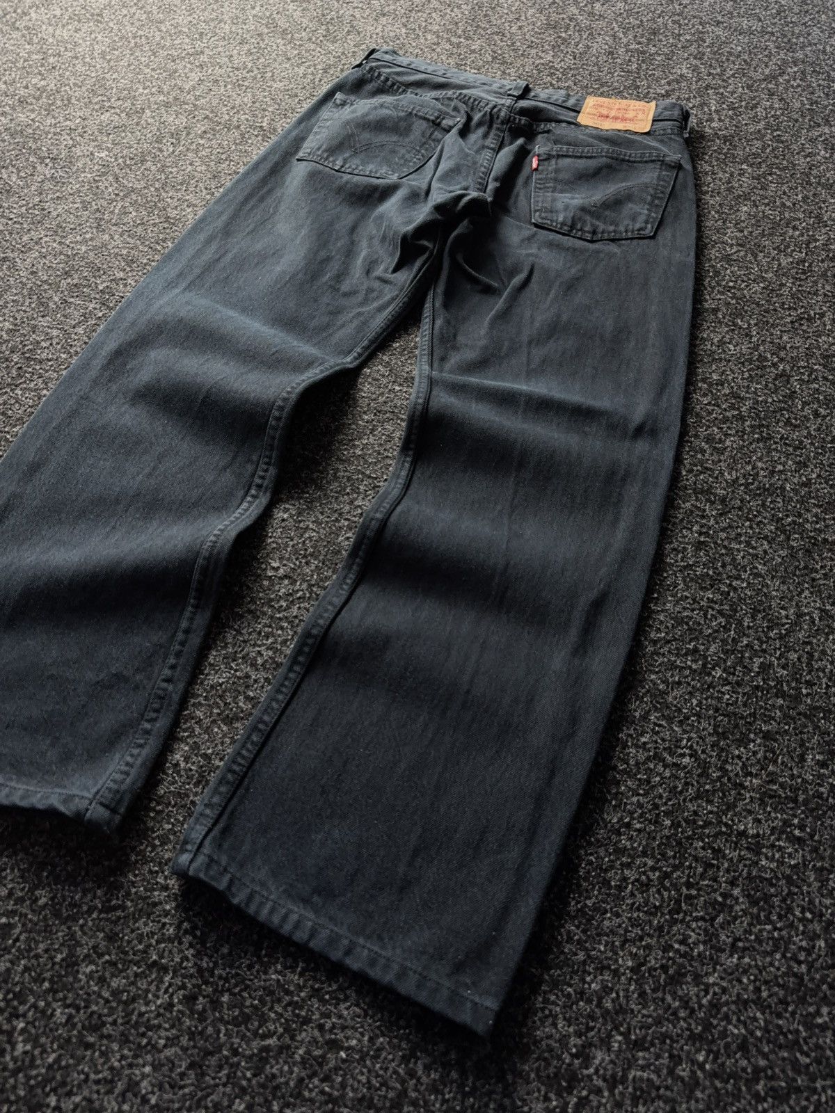 Levi's Vintage Levi’s 501 Black Jeans W30 L32 Made in Mexico Size US 30 / EU 46 - 6 Thumbnail