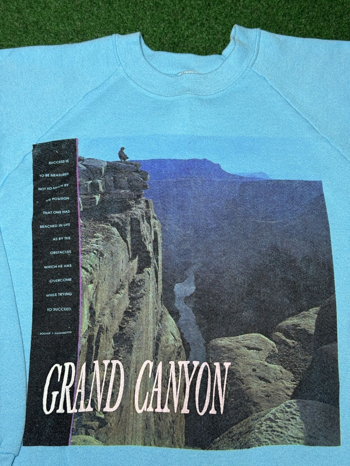 Vintage Grand Canyon Vintage Booker T Large Blue Sweatshirt Size US L / EU 52-54 / 3 - 2 Thumbnail