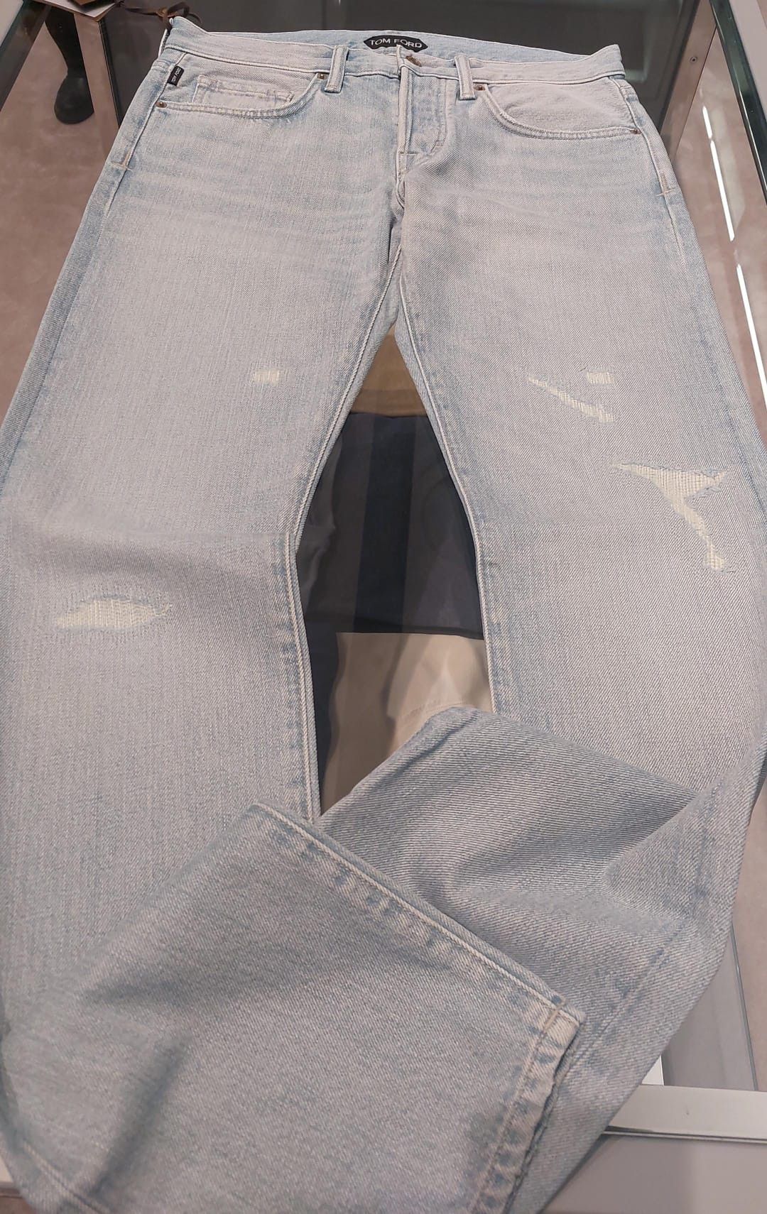 Tom Ford o1loc1c0924 DPS001 Slim Jeans in Light Blue Size US 34 / EU 50 - 5 Thumbnail