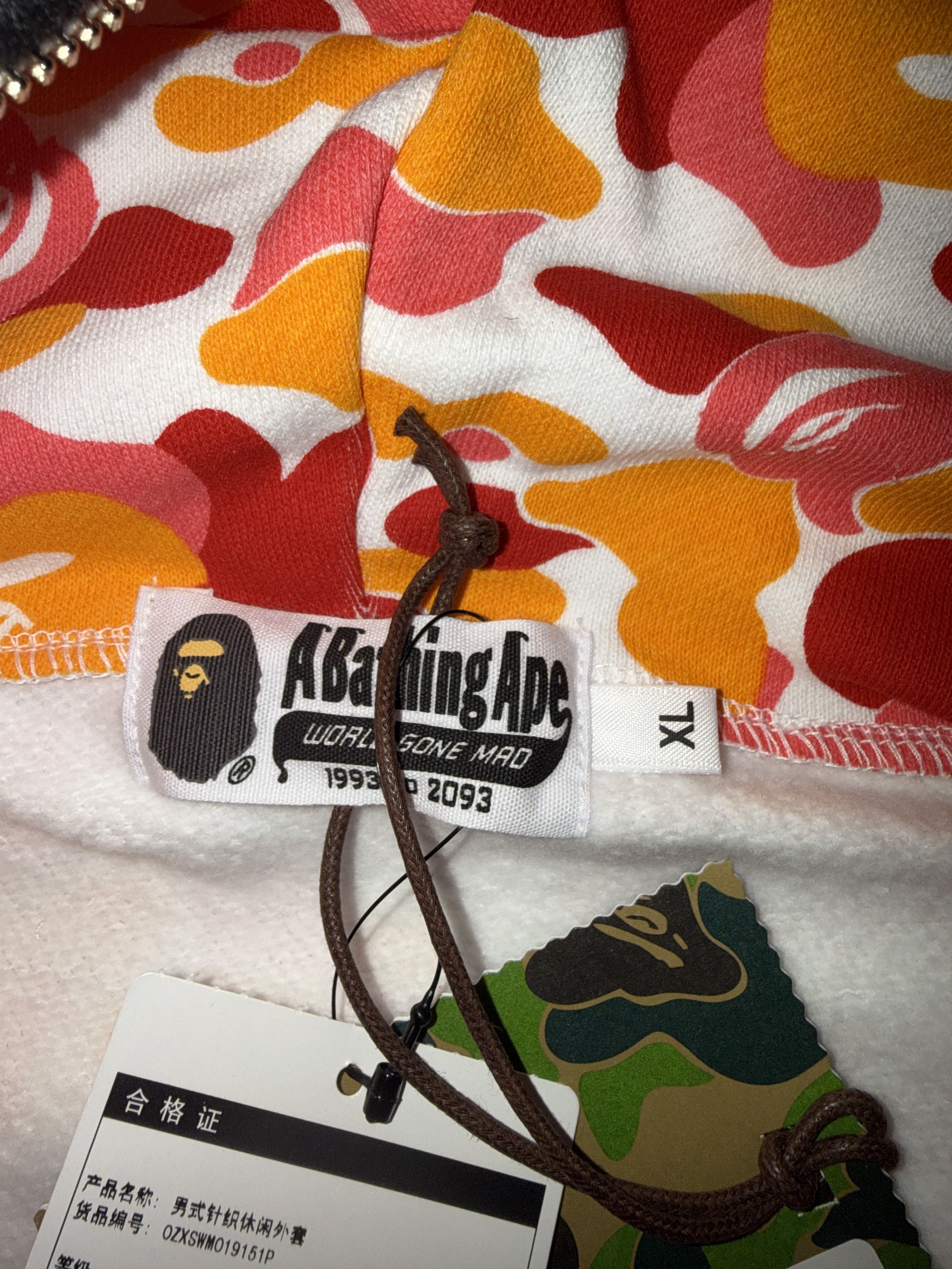 Bape BAPE STORE CHONGQING SHARK FULL ZIP HOODIE (2025) Size US XL / EU 56 / 4 - 13 Thumbnail