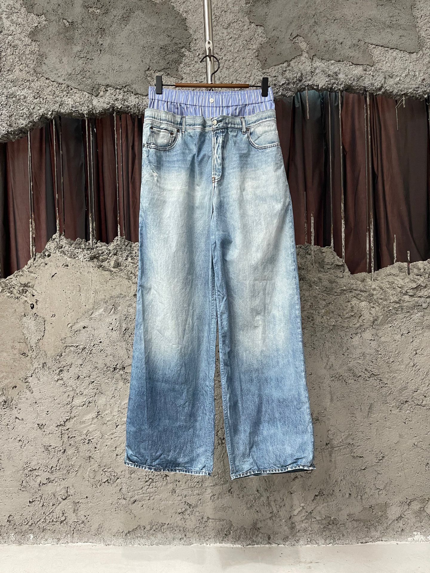 Acne Studios Acne Studios Layered Jeans Size US 34 / EU 50 - 1 Thumbnail