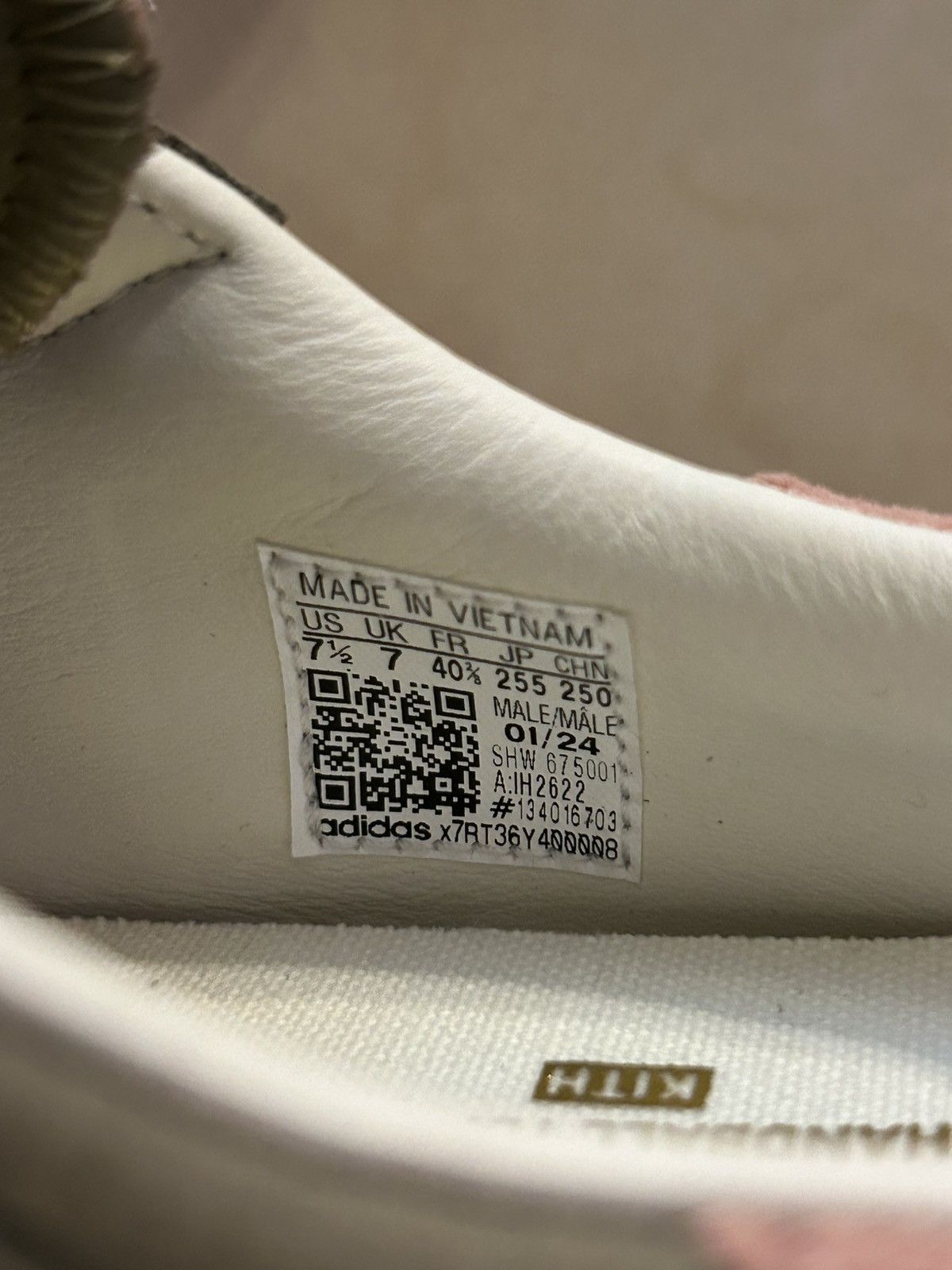 Adidas × Kith Adidas x kith handball gum pink Size US 7.5 / EU 40-41 - 6 Thumbnail
