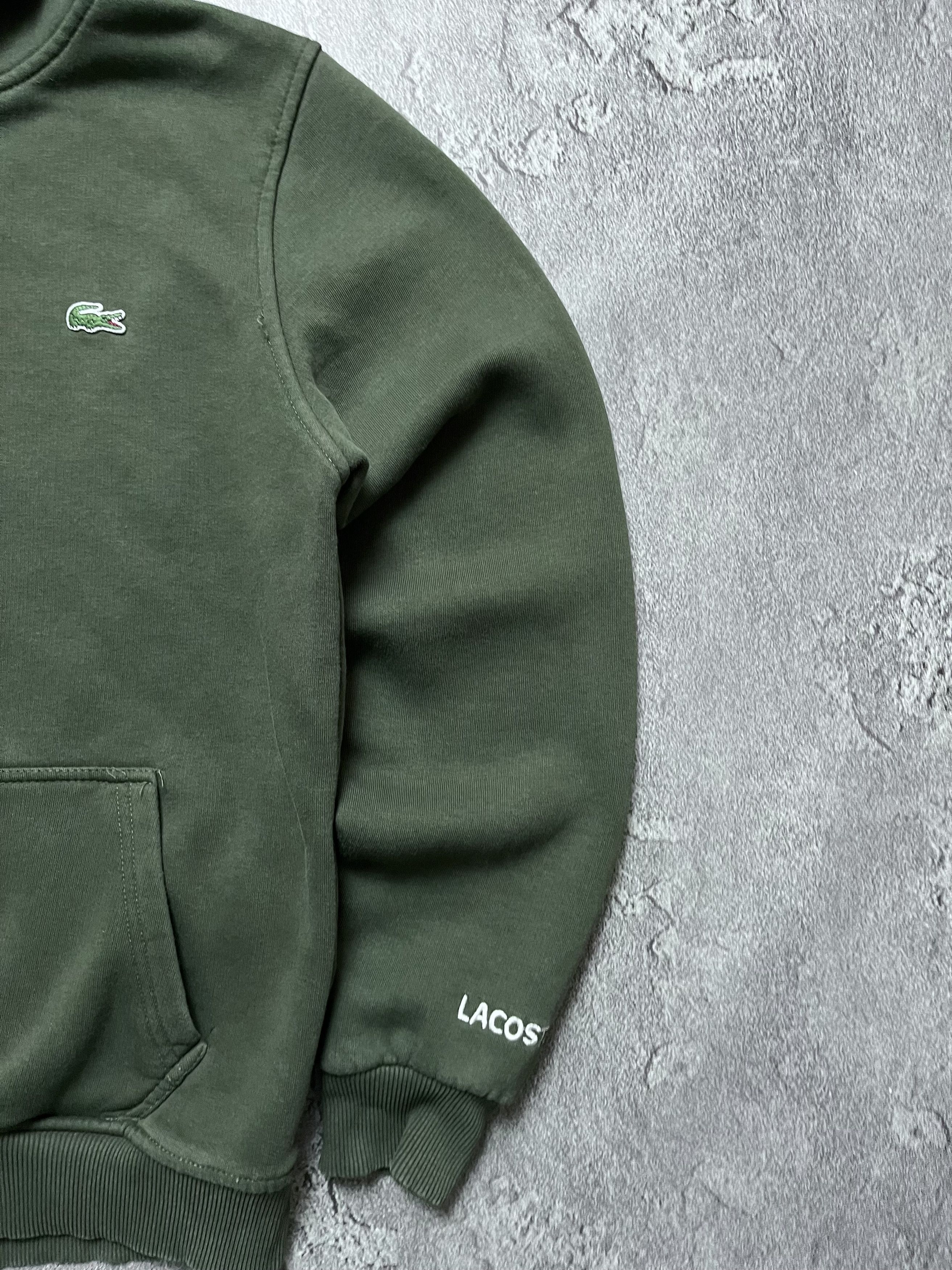 Lacoste Vintage Hoodie Lacoste Big Logo Mens M Size US M / EU 48-50 / 2 - 4 Thumbnail