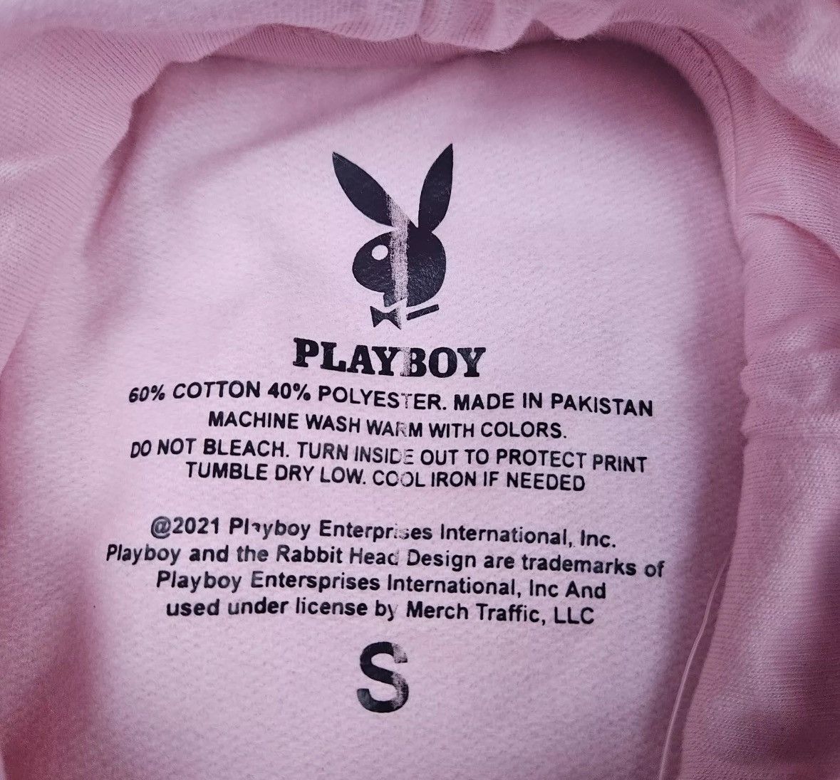 Playboy Pink Playboy Hoodie M Size M / US 6-8 / IT 42-44 - 5 Thumbnail