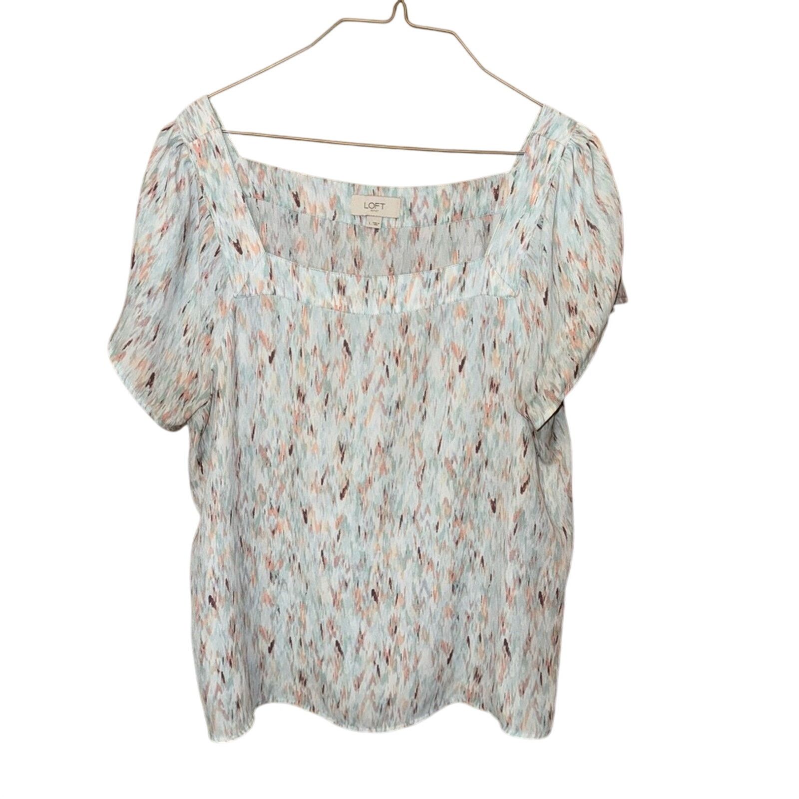 Loft LOFT Women's Multicolor Top Size Large Size L / US 10 / IT 46 - 1 Thumbnail