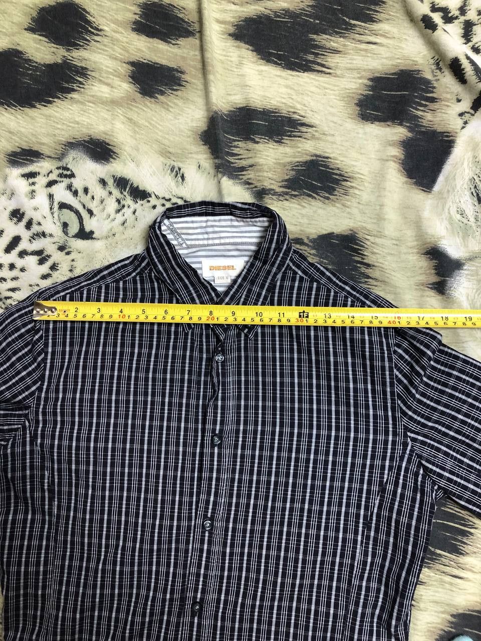 Diesel Vintage Diesel Classic Fit Button Up Shirt Size L Size US L / EU 52-54 / 3 - 12 Thumbnail