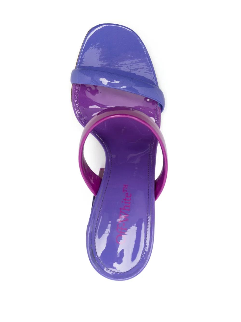 Off-White o1y1225 Mules in Purple/Fuchsia Size US 7 / IT 37 - 4 Thumbnail