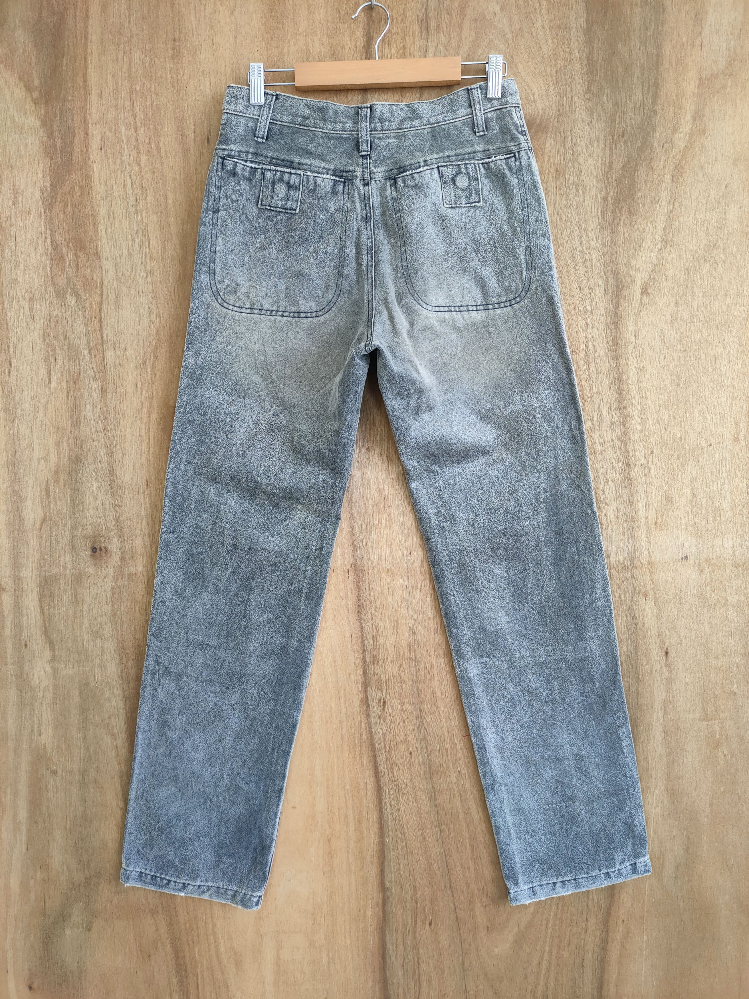 Japanese Brand VINTAGE ALBE FLEECE FADED DOUBLE KNEE PANTS Size US 29 - 6 Thumbnail