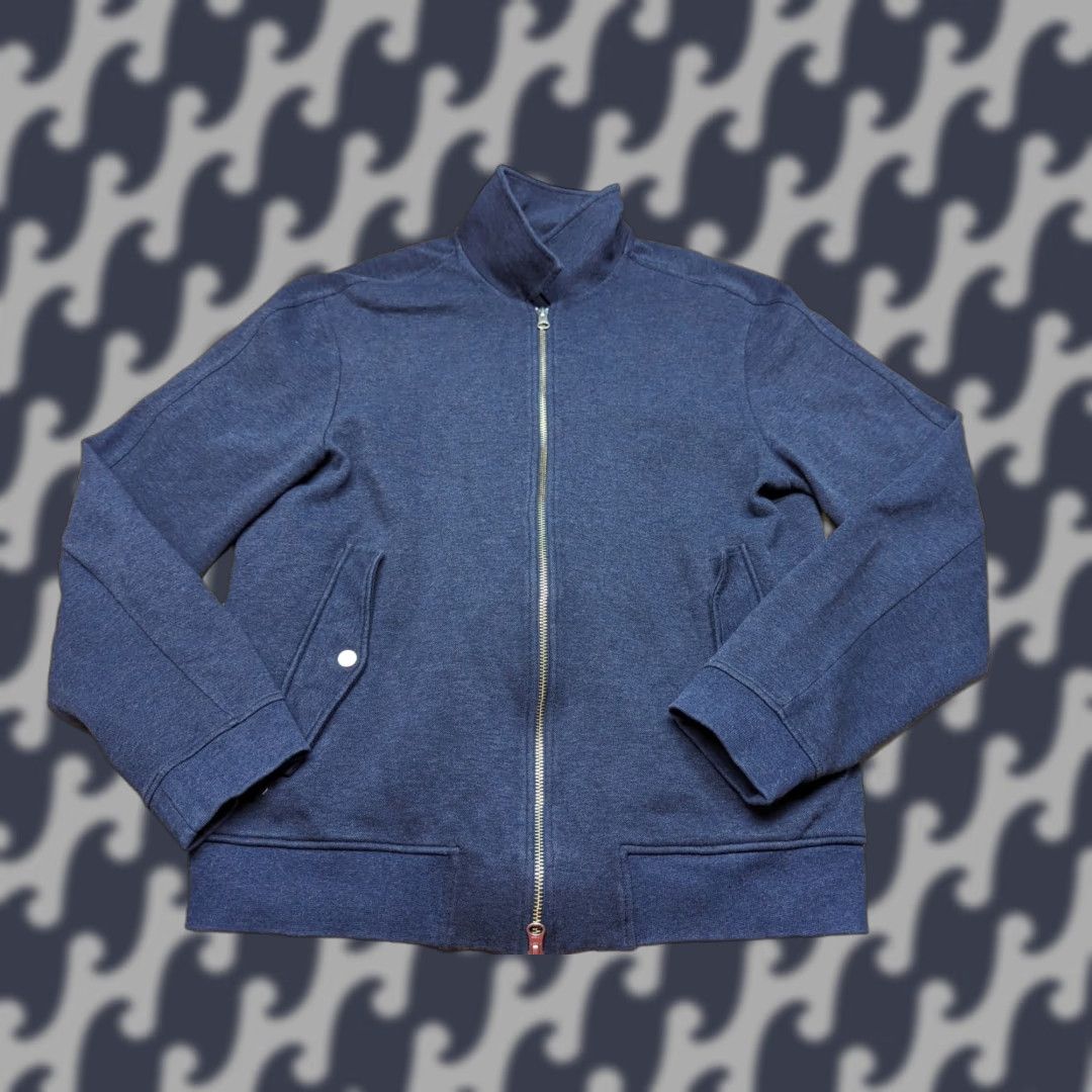 J.Lindeberg J. Lindeberg Jacket Mens M Blue Full Zip Shirt Size US M / EU 48-50 / 2 - 1 Thumbnail