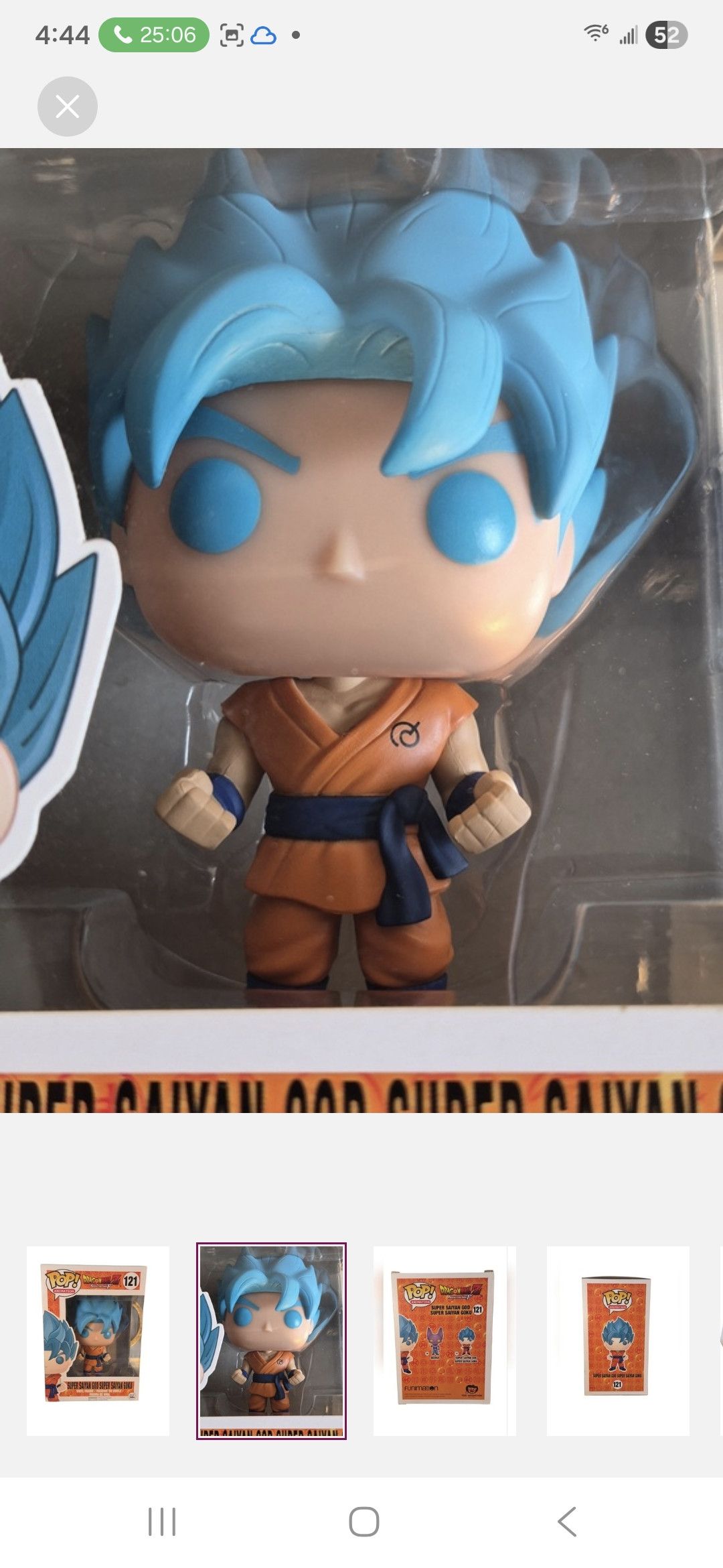 Other Funko × Dragon Ball Z S.S.G.Super S.Goku Funko Vinyl Figure Size ONE SIZE - 2 Thumbnail