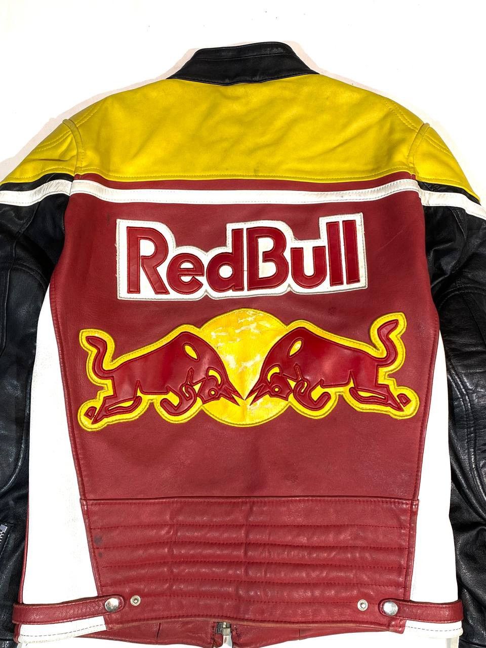 Genuine Leather Red Bull Moto Racing Leather Jacket Vintage Size US M / EU 48-50 / 2 - 9 Thumbnail