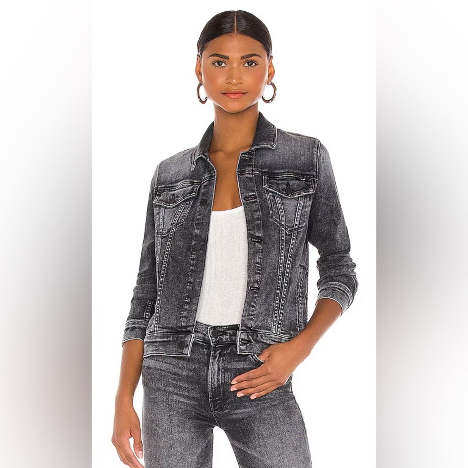 MOTHER MOTHER The Pocket Bruiser Denim Jacket in Train Stops Medium Size M / US 6-8 / IT 42-44 - 1 Thumbnail
