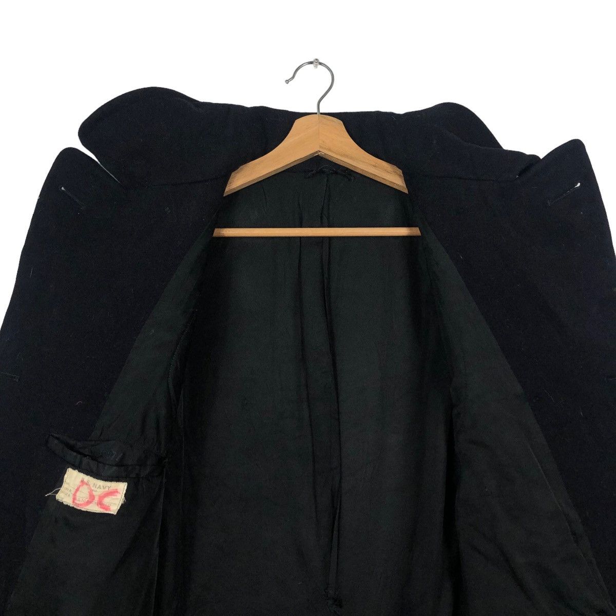 Vintage 🔥40’s True Vintage U.S Navy Wool Double Breast Jacket WWII Size US M / EU 48-50 / 2 - 11 Thumbnail