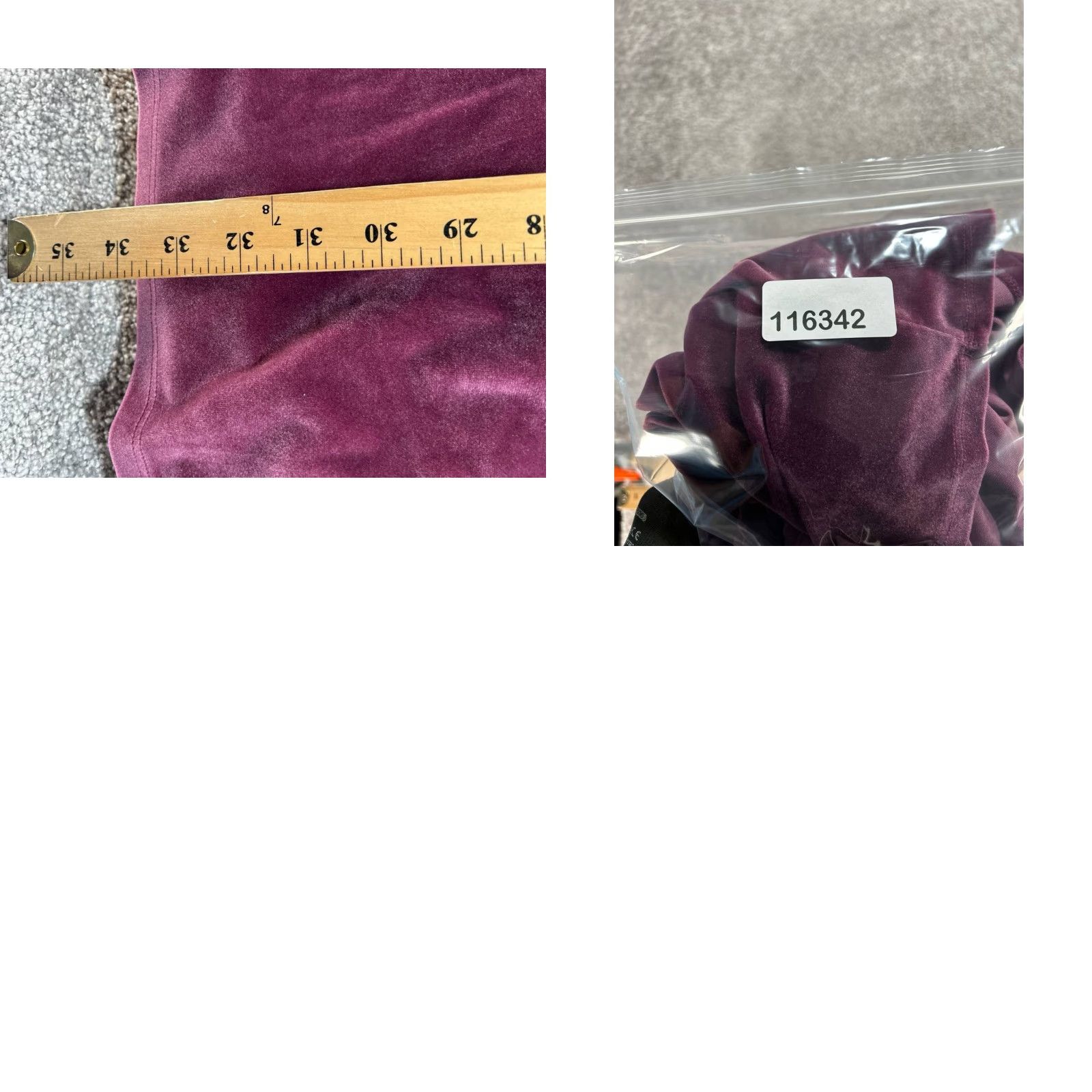 Abercrombie & Fitch Abercrombie & Fitch Velvet Mini Dress Womens Small Purple Ruched Waist New Size S / US 4 / IT 40 - 9 Thumbnail