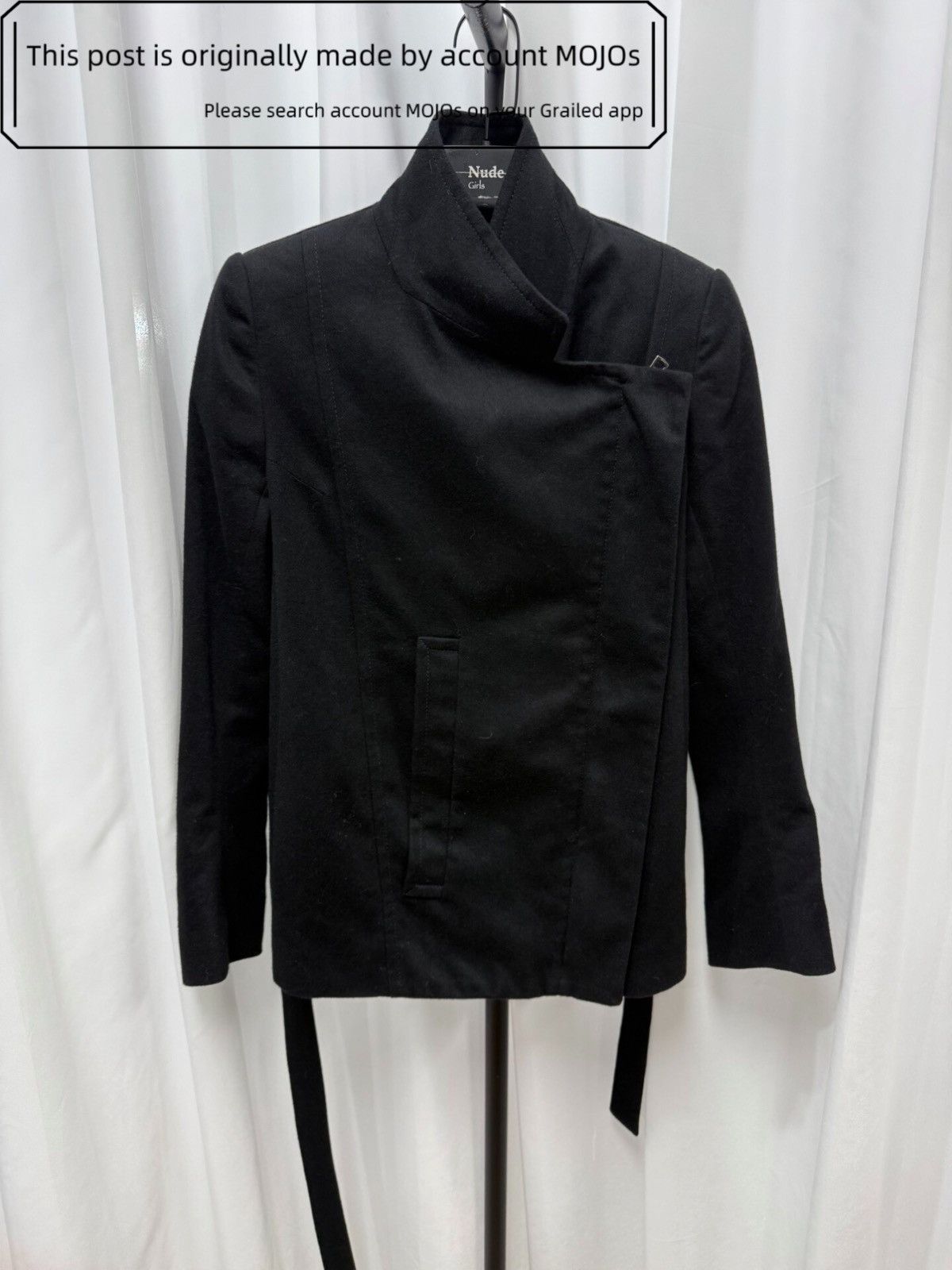 Ann Demeulemeester Sz 34 Ann Demeulemeester Hidden Zip-Up Jacket mojos131220263 Size US XS / EU 42 / 0 - 3 Thumbnail