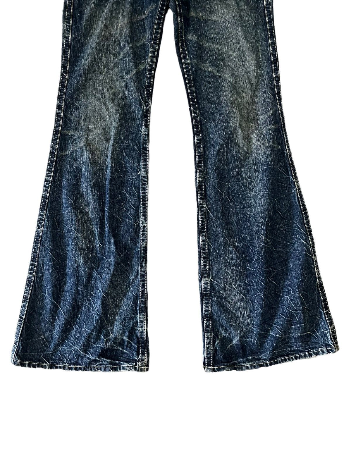If Six Was Nine × Japanese Brand A Pair Vintage Brappers Japanes Brand Flare Jeans in size 32 Size US 32 / EU 48 - 4 Thumbnail