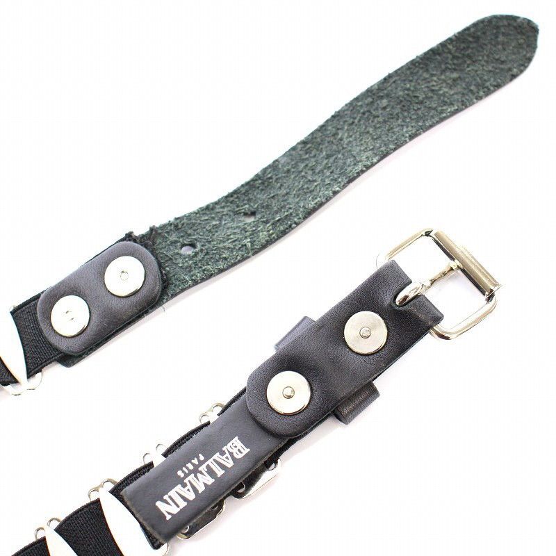 Balmain Balmain 2011 Hybrid Chain/Leather Roller Coaster Belt Size ONE SIZE - 6 Thumbnail