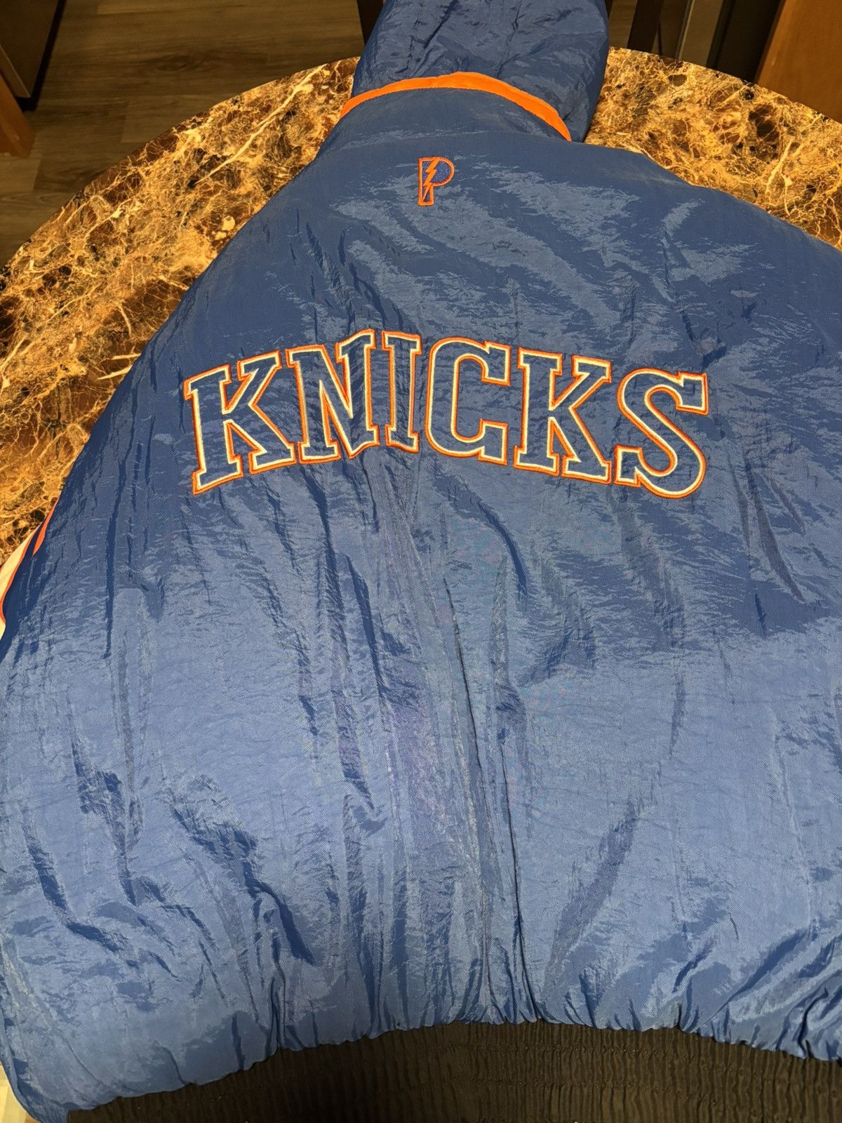 Pro Player vintage 90s knicks reversible puffer Size US XXL / EU 58 / 5 - 6 Thumbnail