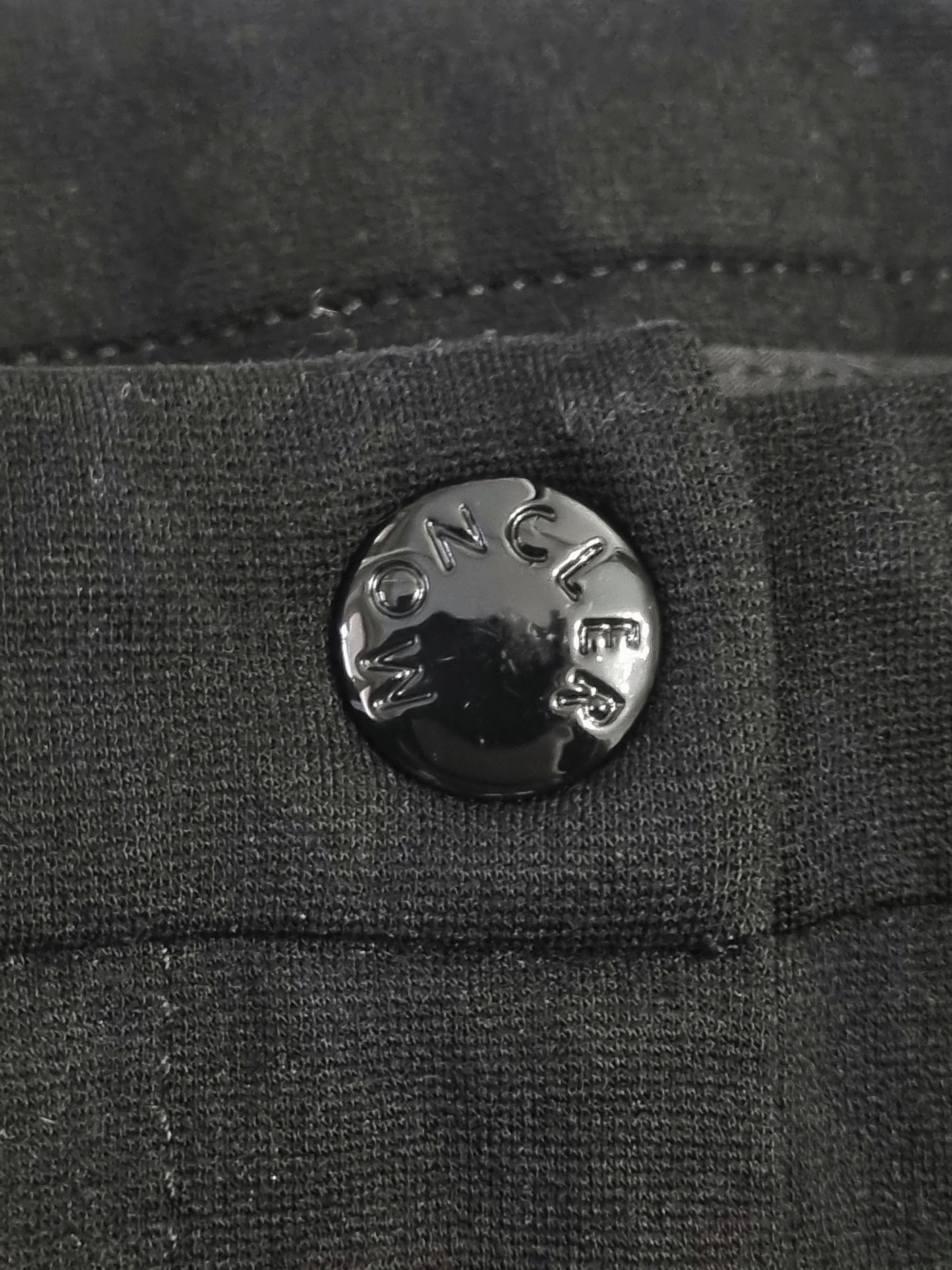 Moncler Moncler Black Pantalone Viscose Jegging Pants Size 30" / US 8 / IT 44 - 5 Thumbnail