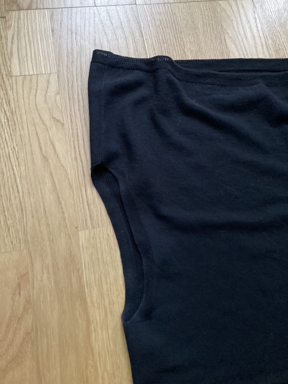 Rick Owens Runway S/S 13 "ISLAND" Knitted Cotton Tank Top Size US M / EU 48-50 / 2 - 3 Thumbnail