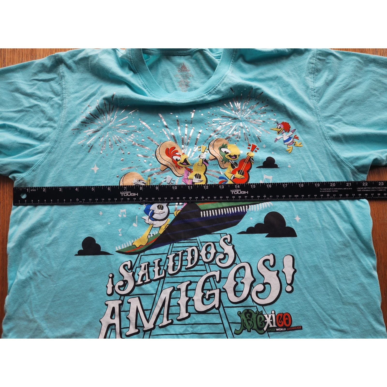 Disney 2004 Disney Epcot Three Caballeros Saludos Amigos Shirt L Size L / US 10 / IT 46 - 5 Thumbnail