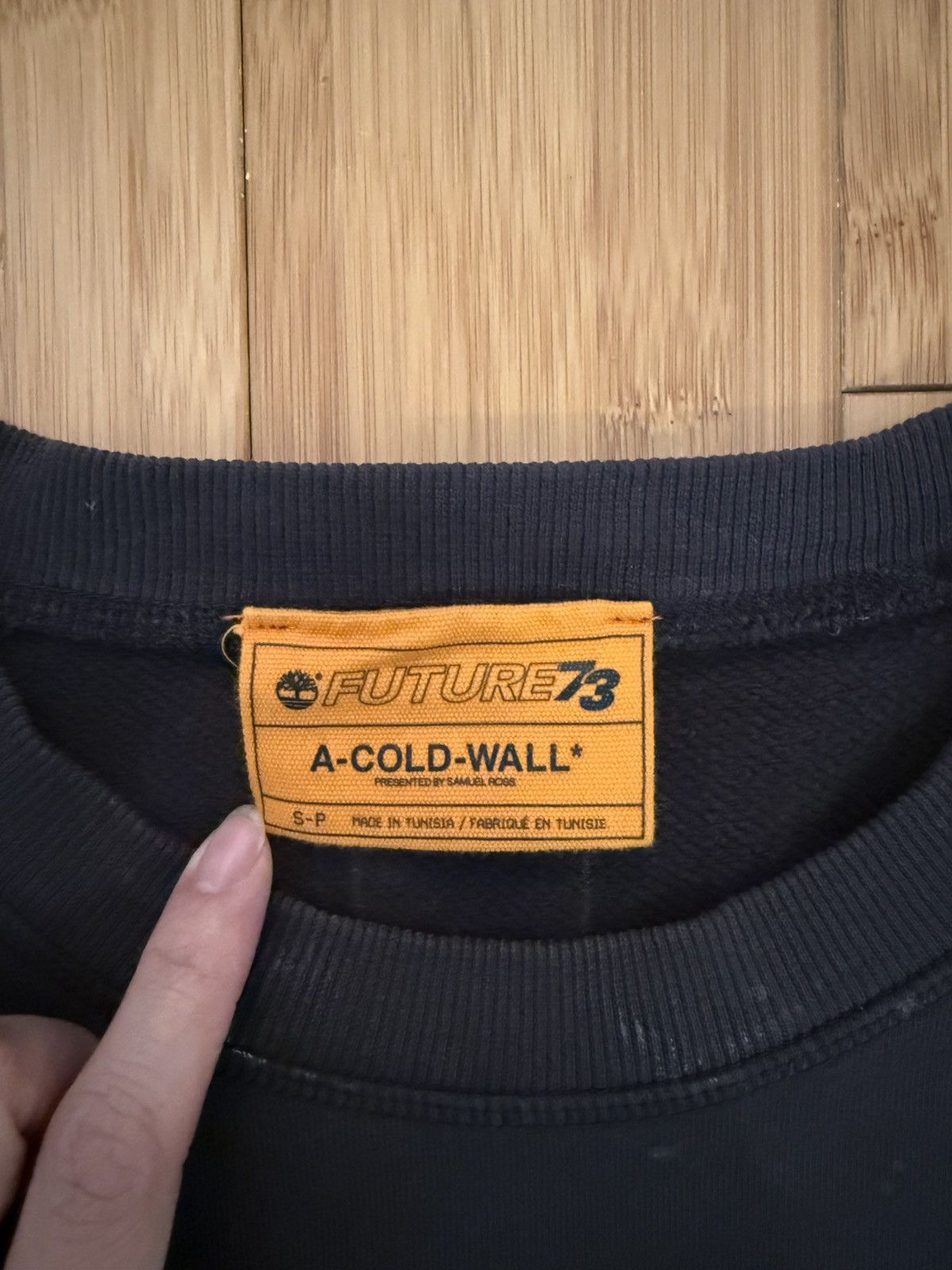 A-COLD-WALL* × Timberland Timberland x A-cold-wall Man* Sweatshirt Size US S / EU 44-46 / 1 - 2 Thumbnail