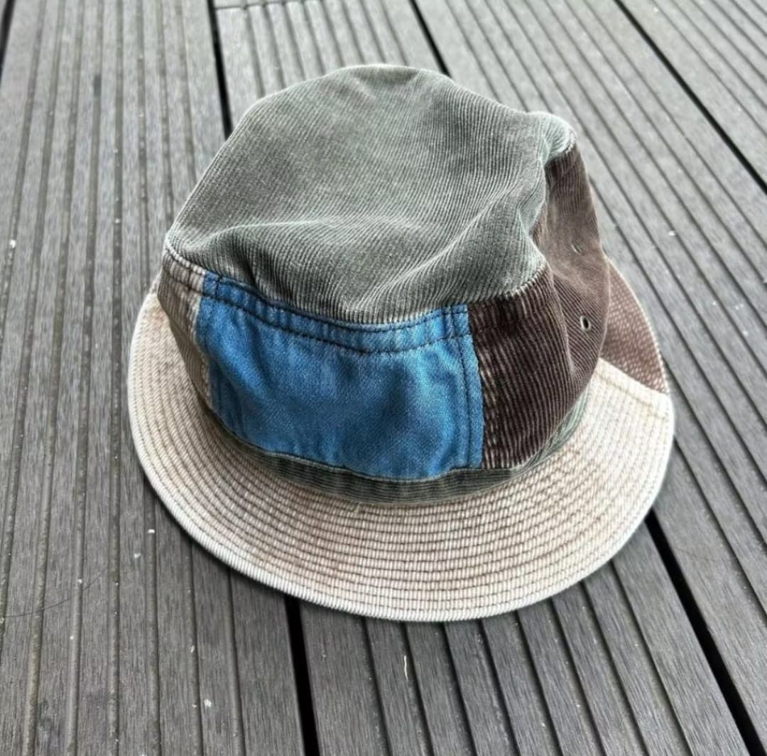 Kapital Kapital Colorblock Patchwork Bucket hats Size ONE SIZE - 9 Thumbnail