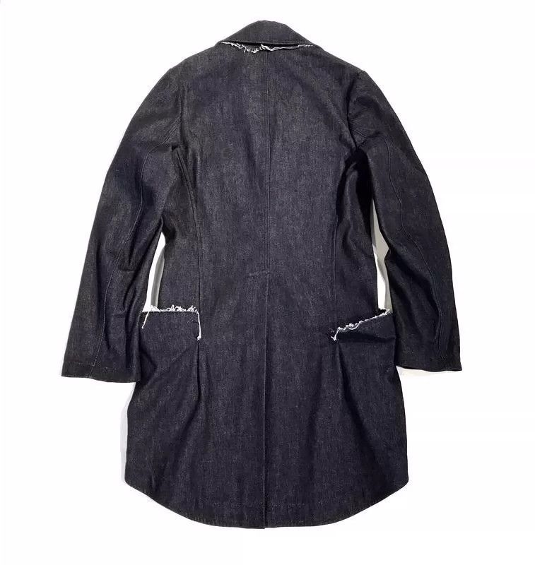 Yohji Yamamoto Yohji Yamamoto 21ss denim dovetail jacket 2501-Nextarrow Size US L / EU 52-54 / 3 - 2 Thumbnail