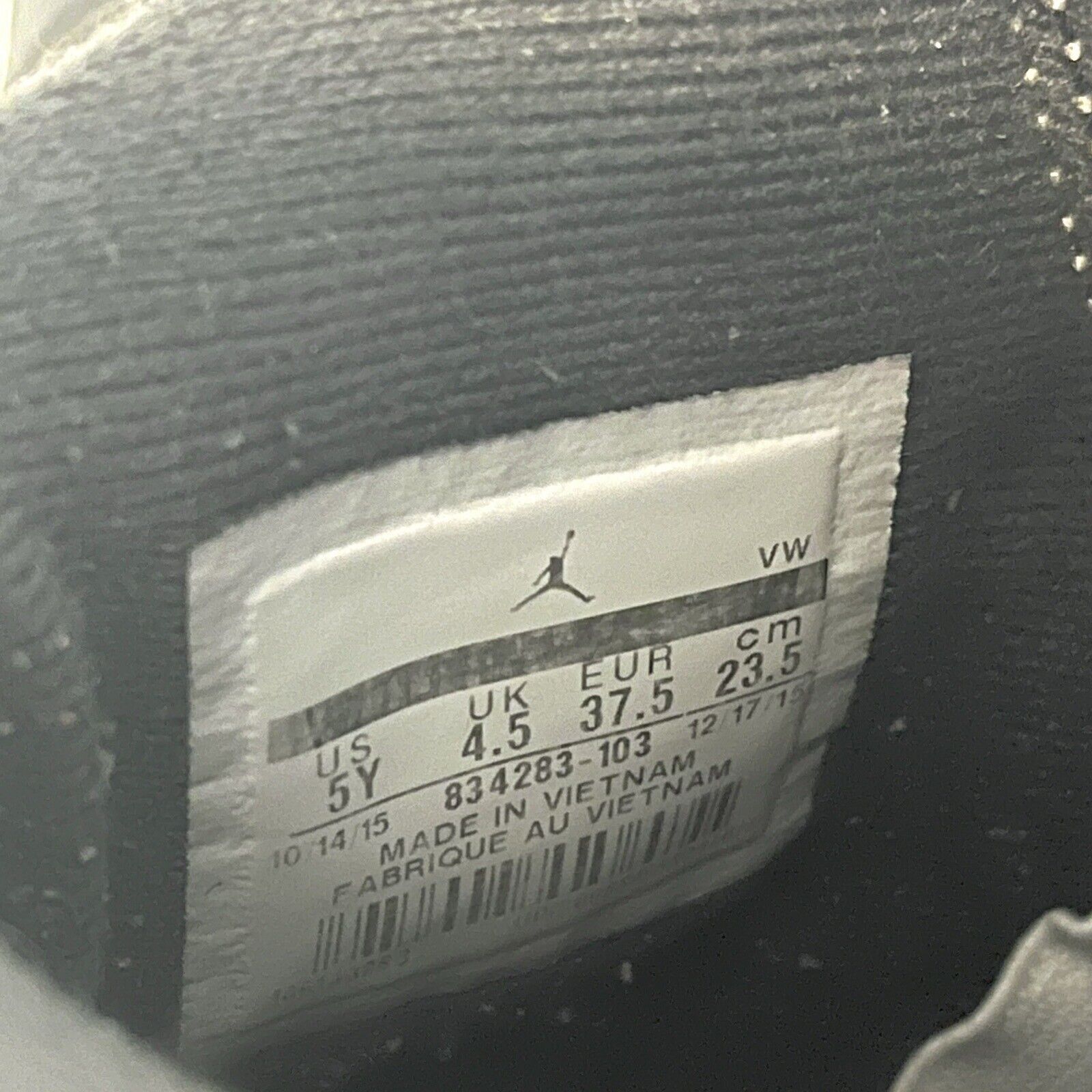 Nike 2015 Nike Air Jordan 2 II Retro GS Wing It 834283-103 Sz 5Y Size US 6.5 / IT 36.5 - 8 Thumbnail