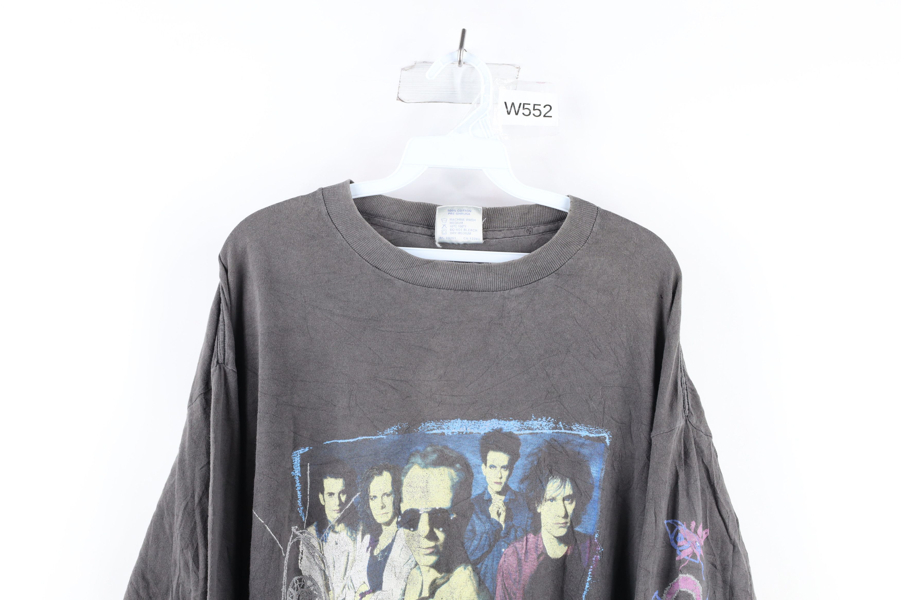 Vintage Vintage 90s Wish Tour The Cure Band Long Sleeve T-Shirt USA Size US XL / EU 56 / 4 - 2 Thumbnail