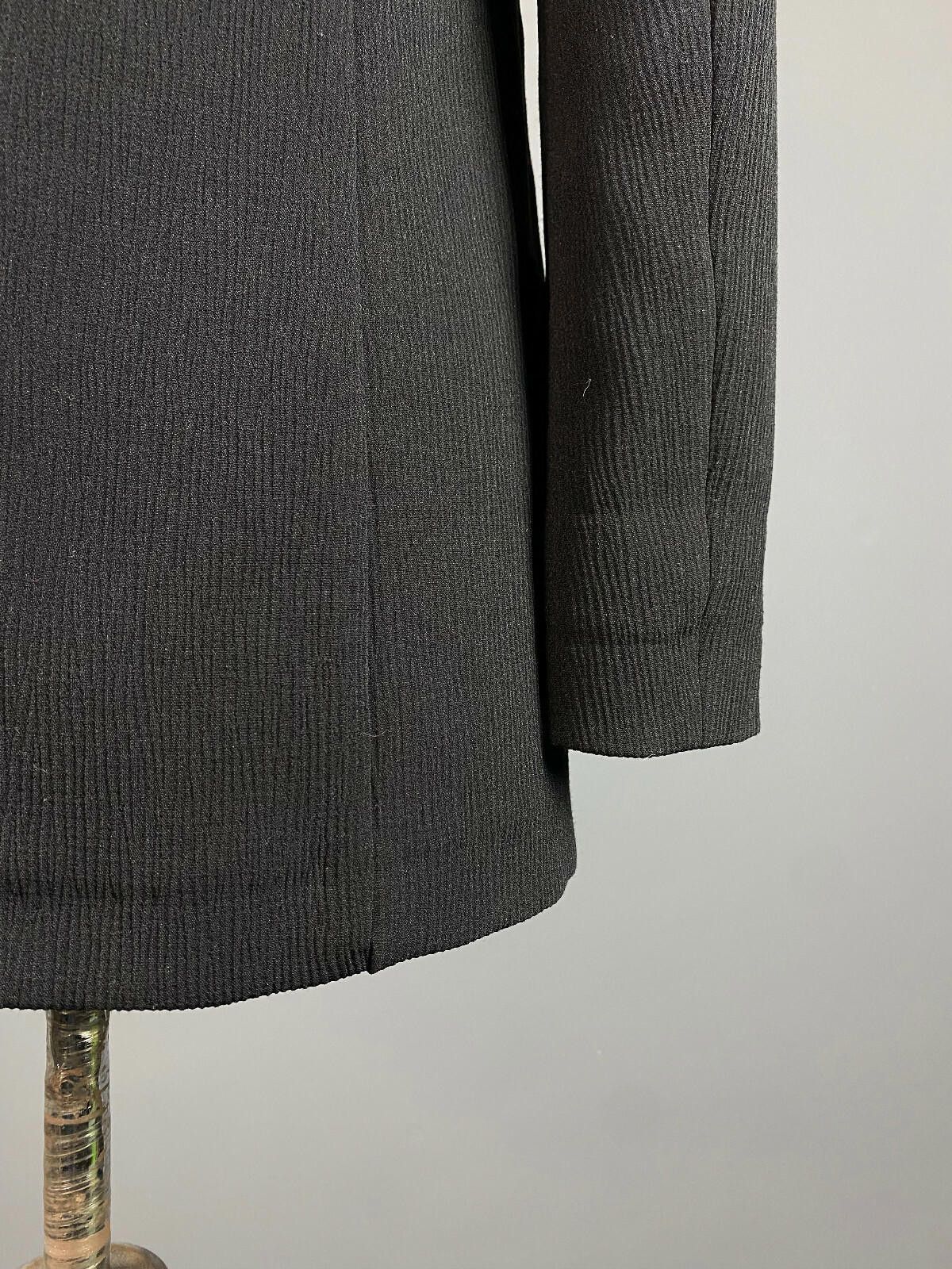 Designer Cop Copine valmont Veste Black Blazer Cape Jacket Size M / US 6-8 / IT 42-44 - 7 Thumbnail