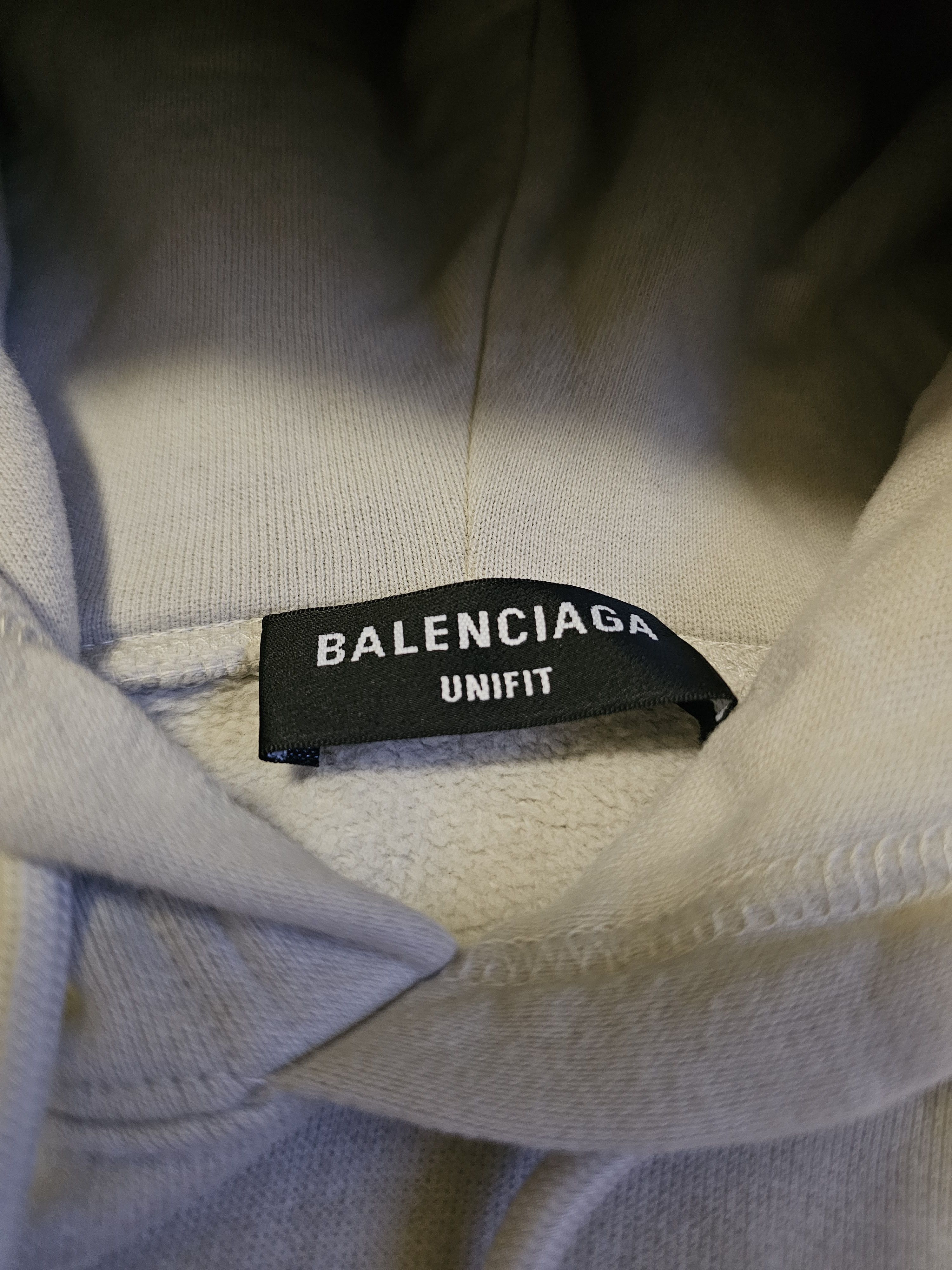 Balenciaga Balenciaga Men's Oversize Mosaic Hoodie Size XS Size US S / EU 44-46 / 1 - 4 Thumbnail
