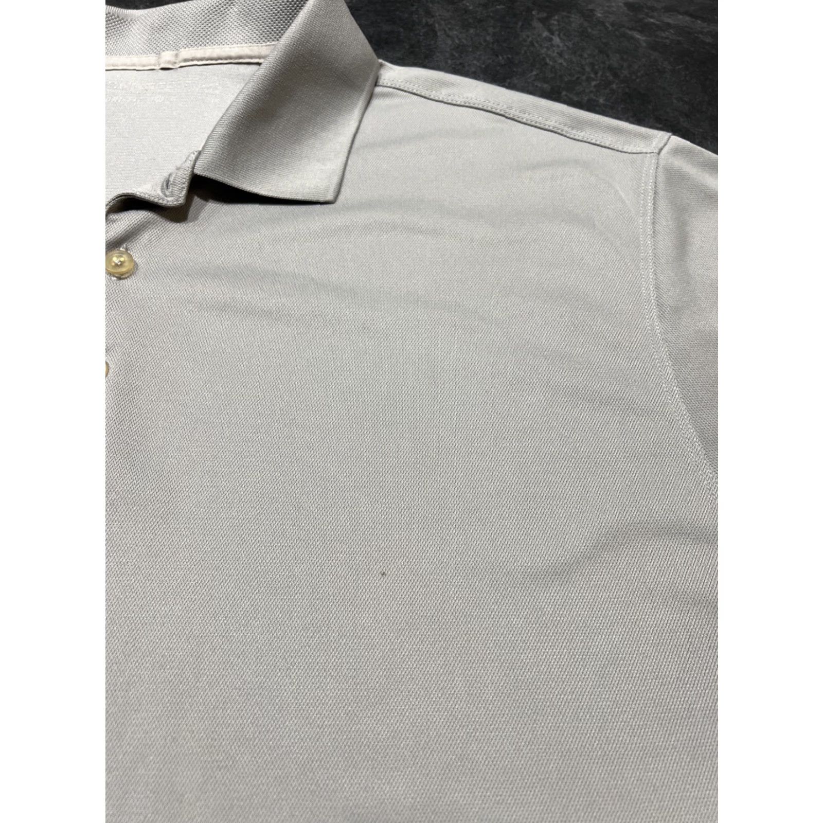 Nike Nike Golf Polo Shirt XL Men Gray Solid Performance Golf Size US XL / EU 56 / 4 - 3 Thumbnail