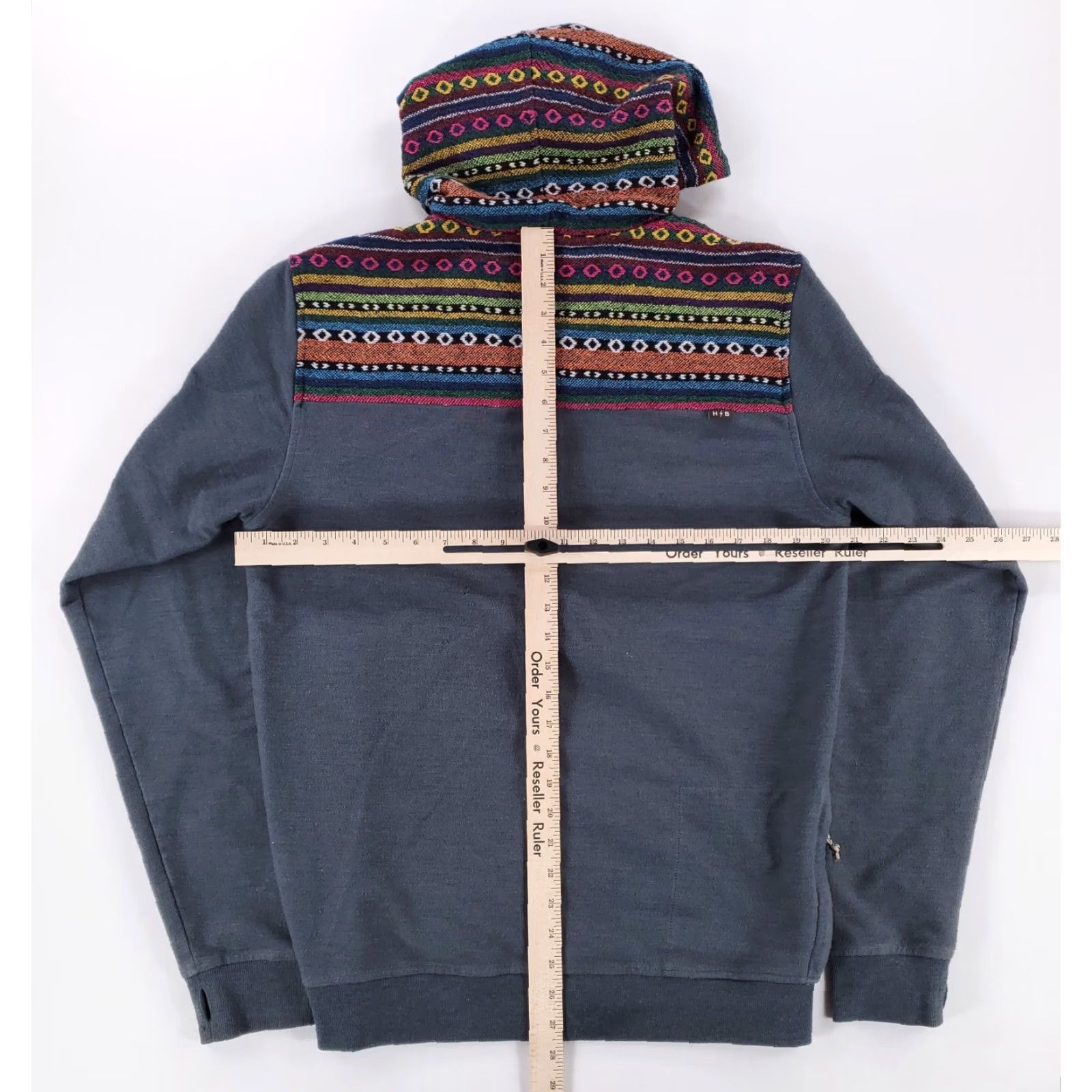 Howler Brothers Howler Bros Shaman Hoodie Full Zip Jacket Aztec Southwest Green Mens M Size US M / EU 48-50 / 2 - 7 Thumbnail