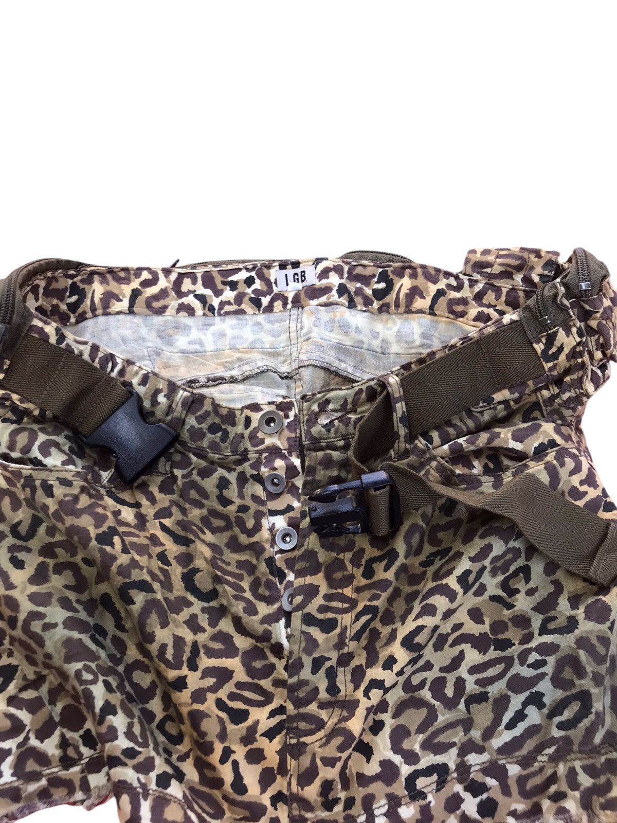 Le Grande Bleu (L.G.B.) RARE LGB SKIRT CAMO SEDITIONARIES PUNK STYLE Size 26" / US 2 / IT 38 - 8 Thumbnail