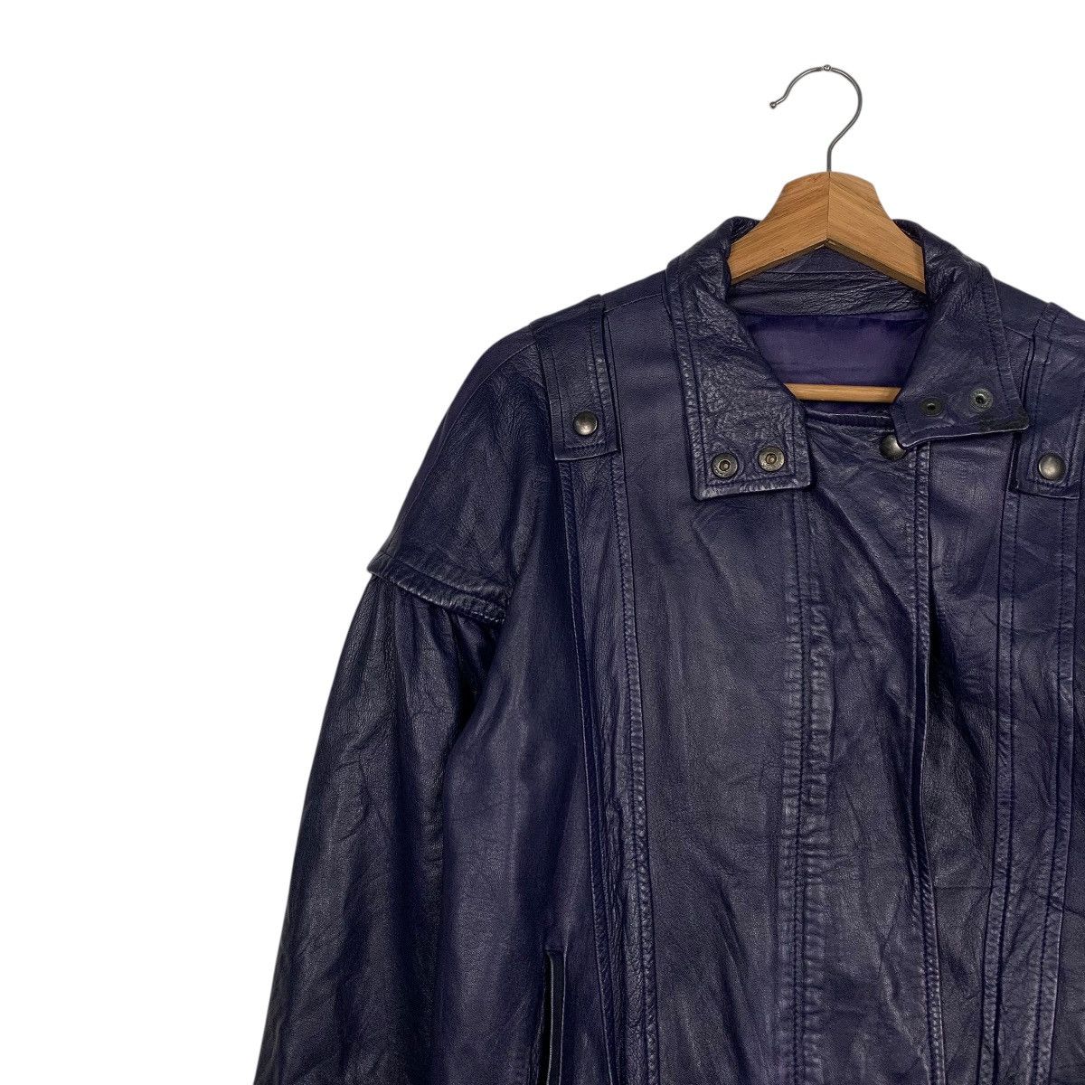 Other Daniel D. Leather Jacket Made In France Size US S / EU 44-46 / 1 - 6 Thumbnail
