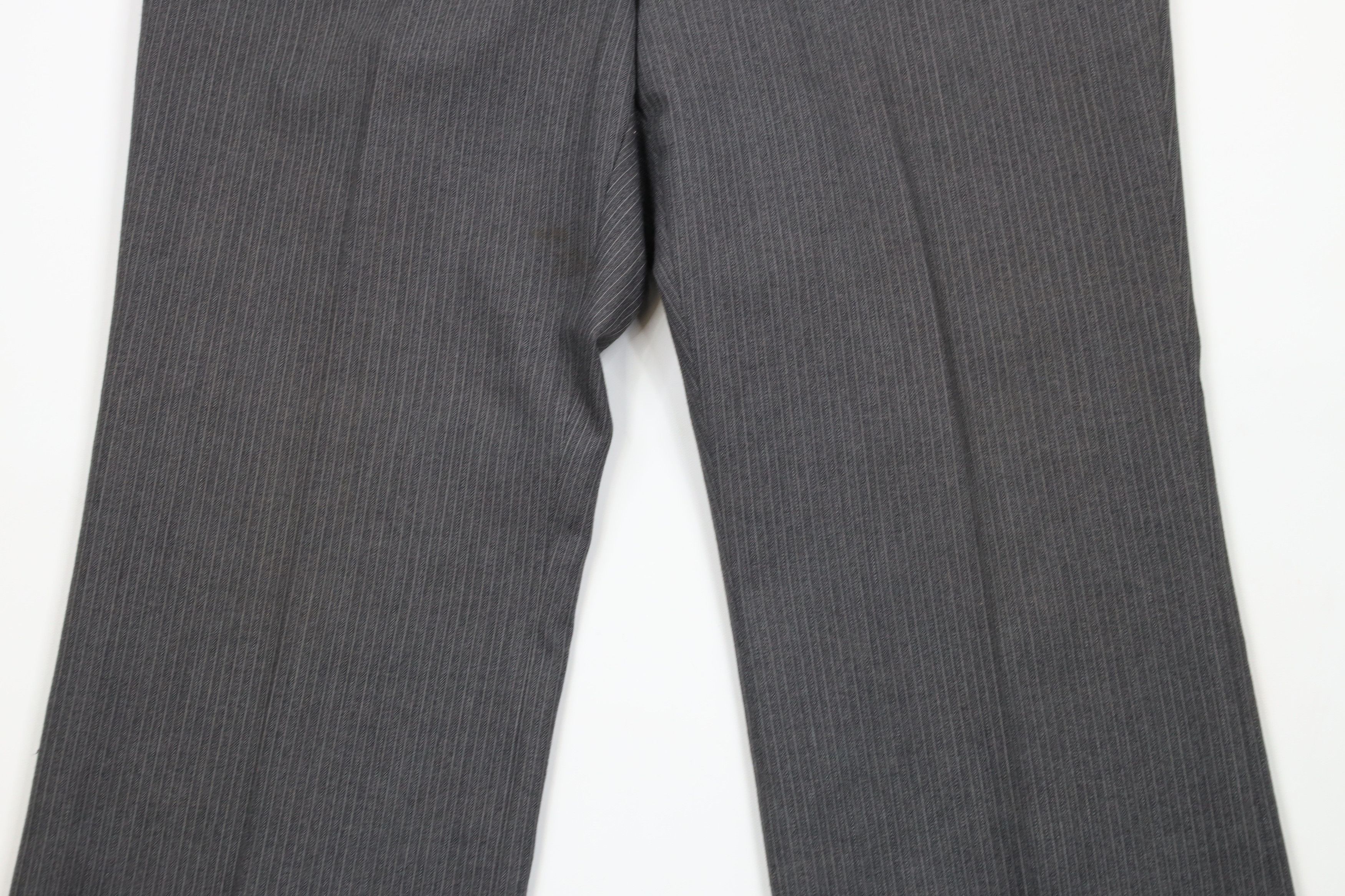 Vintage Vintage 70s Streetwear 3 Piece Wool Pinstriped Wedding Suit Size 44R - 18 Thumbnail
