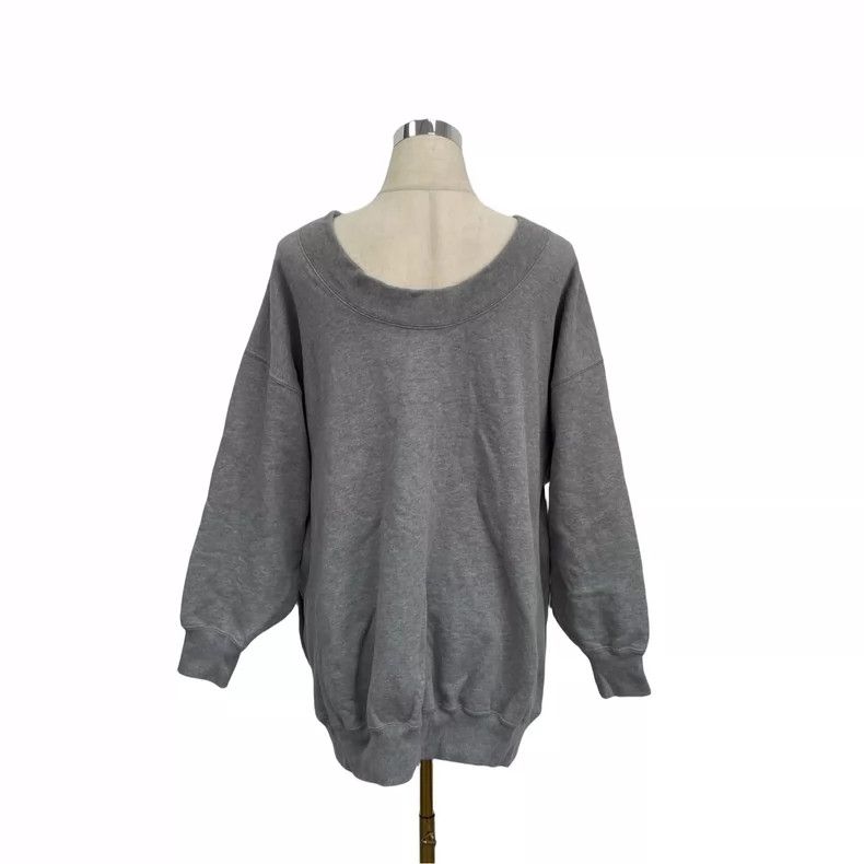 Balenciaga Balenciaga Grey Embroidered Double B Sweatshirt Size US S / EU 44-46 / 1 - 6 Thumbnail