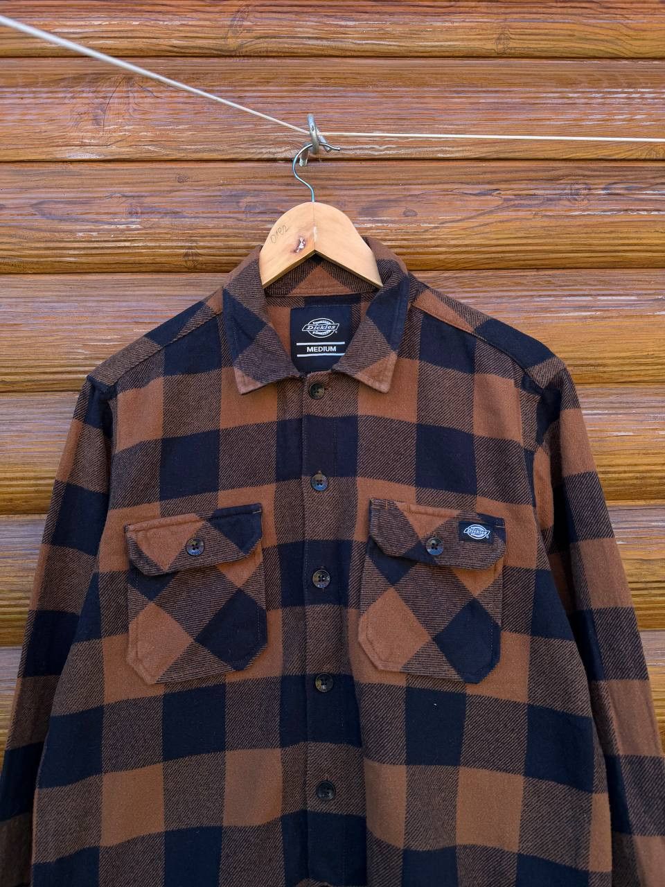 Dickies Dickies Plaid Flannel Fleece Quilted Jacket Size US M / EU 48-50 / 2 - 2 Thumbnail