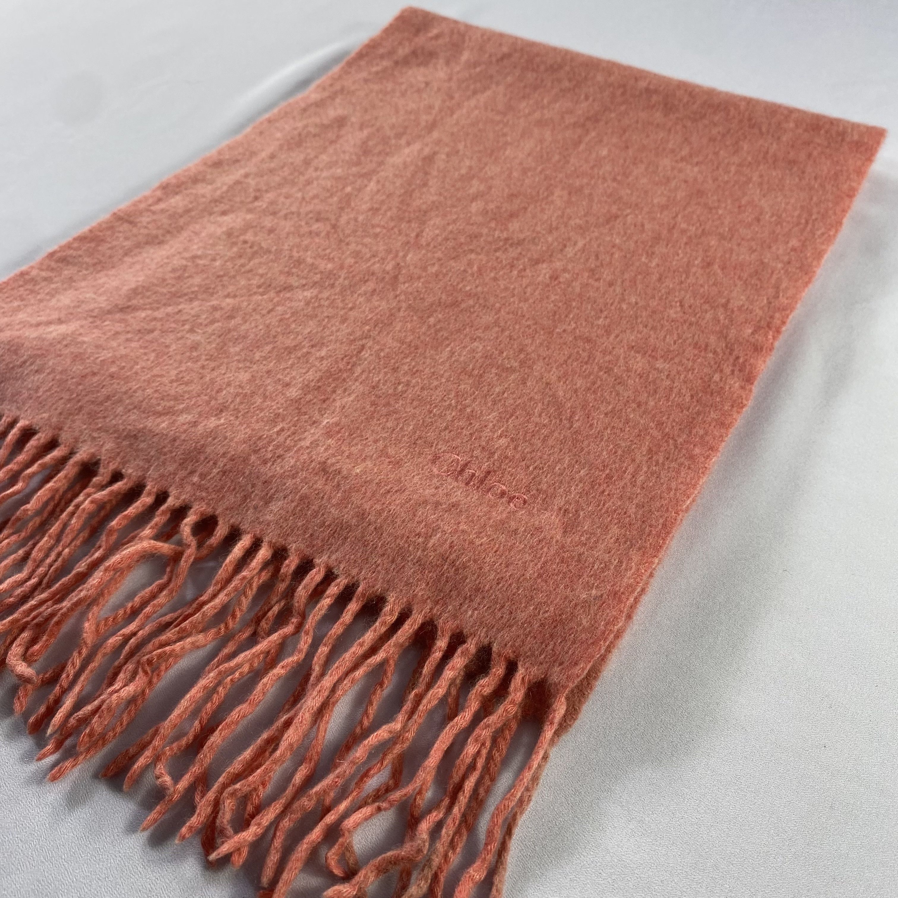 Chloe Chloe Scarf Neck Wrap Cashmere Muffler Size ONE SIZE - 4 Thumbnail